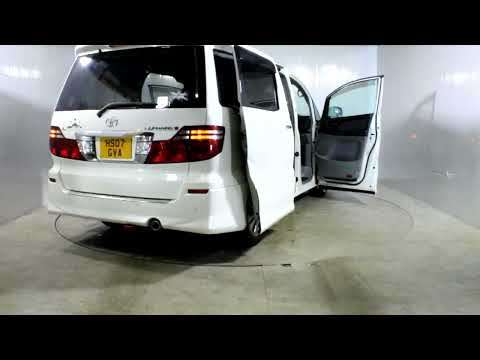 2007 TOYOTA ALPHARD CAMPERVAN