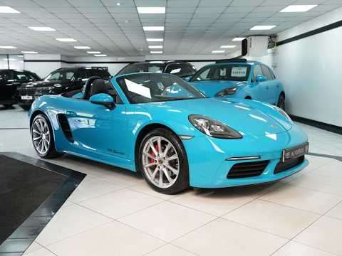 2016 PORSCHE 718 BOXSTER
