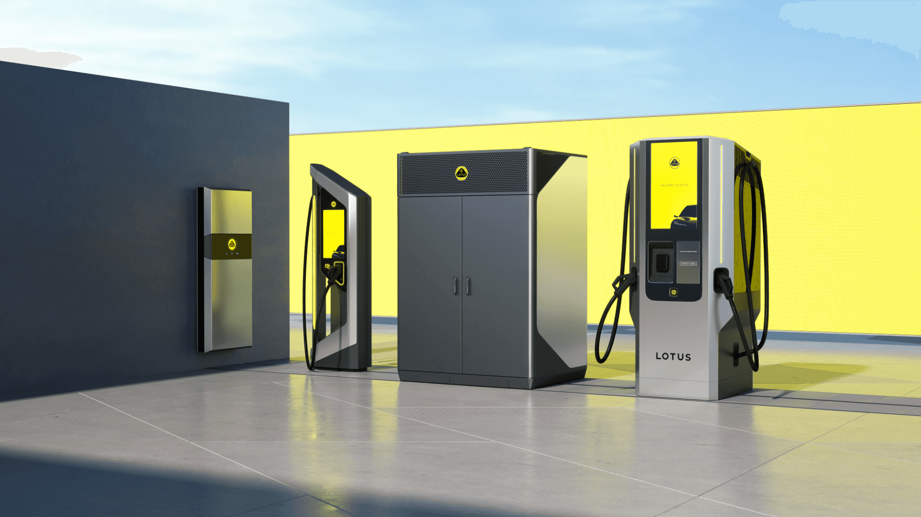LOTUS LAUNCHES CHARGING SOLUTIONS FOR ELECTRIC VEHICLES