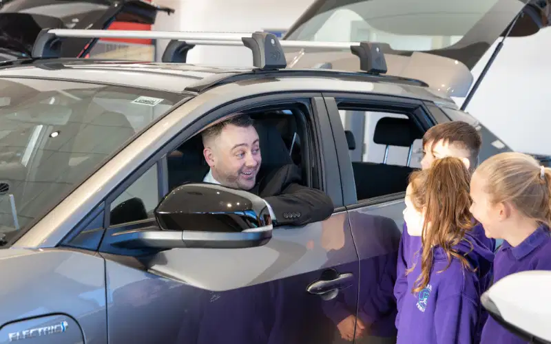 Macklin Motors Toyota Glasgow Ignites Young Minds in Unique Partnership with Darnley Primary School