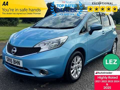 2016 NISSAN NOTE