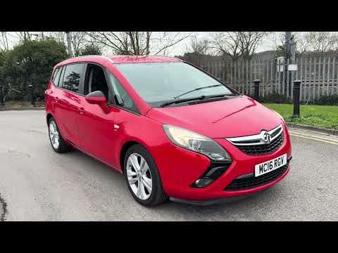 2016 VAUXHALL ZAFIRA TOURER