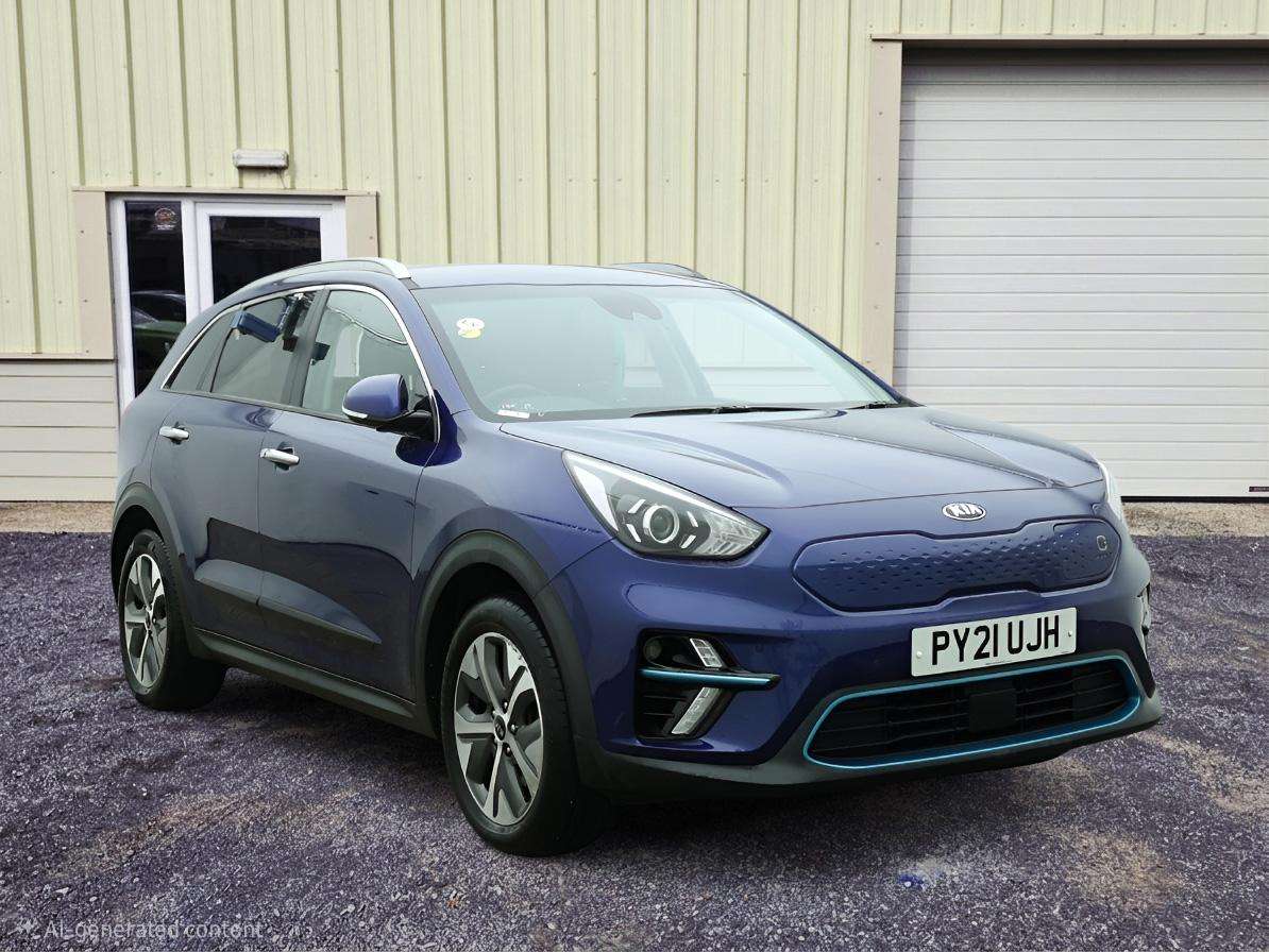 A 2021 KIA NIRO 64kWh 3 SUV 5dr Electric Auto (201 bhp) A 2021 KIA NIRO 64kWh 3 SUV 5dr Electric Auto (201 bhp)