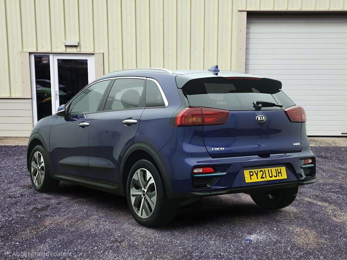 A 2021 KIA NIRO 64kWh 3 SUV 5dr Electric Auto (201 bhp) A 2021 KIA NIRO 64kWh 3 SUV 5dr Electric Auto (201 bhp)