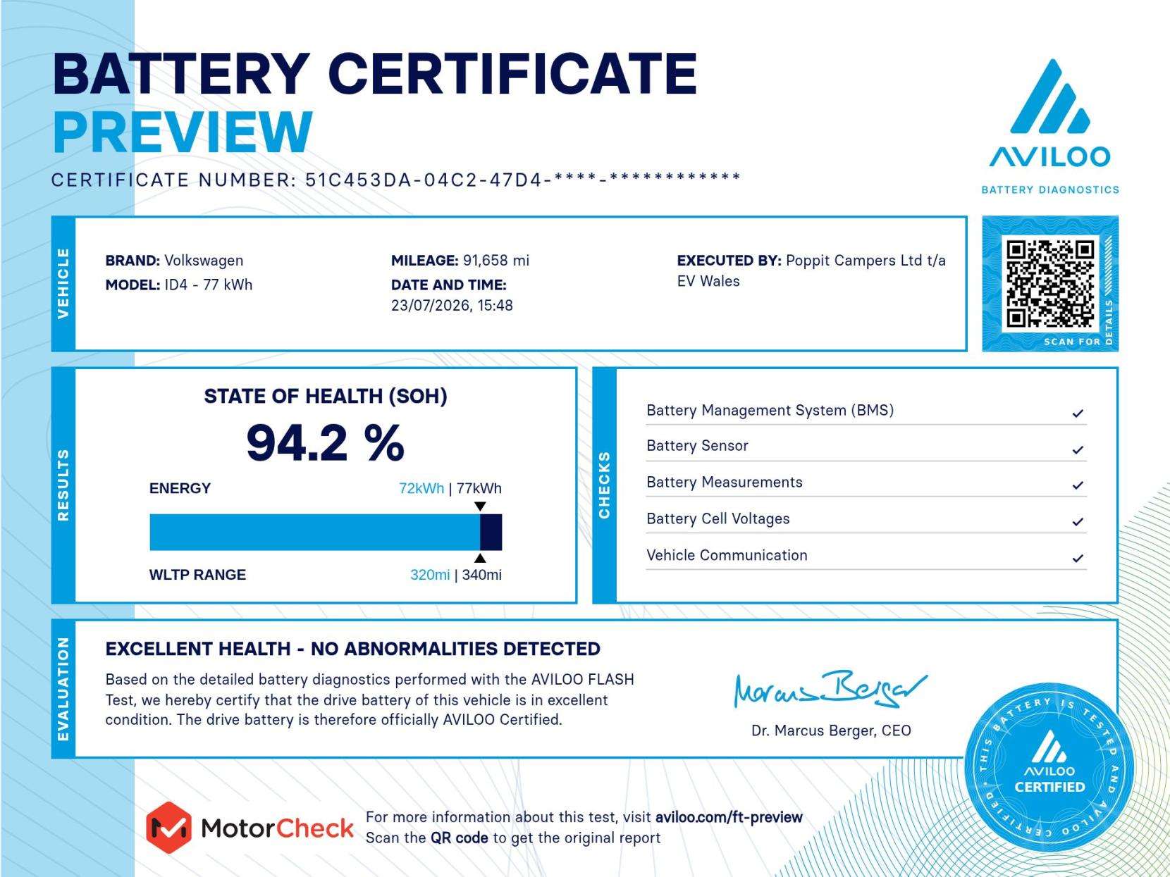 A 2022 VOLKSWAGEN ID.4 Pro 77kWh Life SUV 5dr Electric Auto (174 ps) A 2022 VOLKSWAGEN ID.4 Pro 77kWh Life SUV 5dr Electric Auto (174 ps)