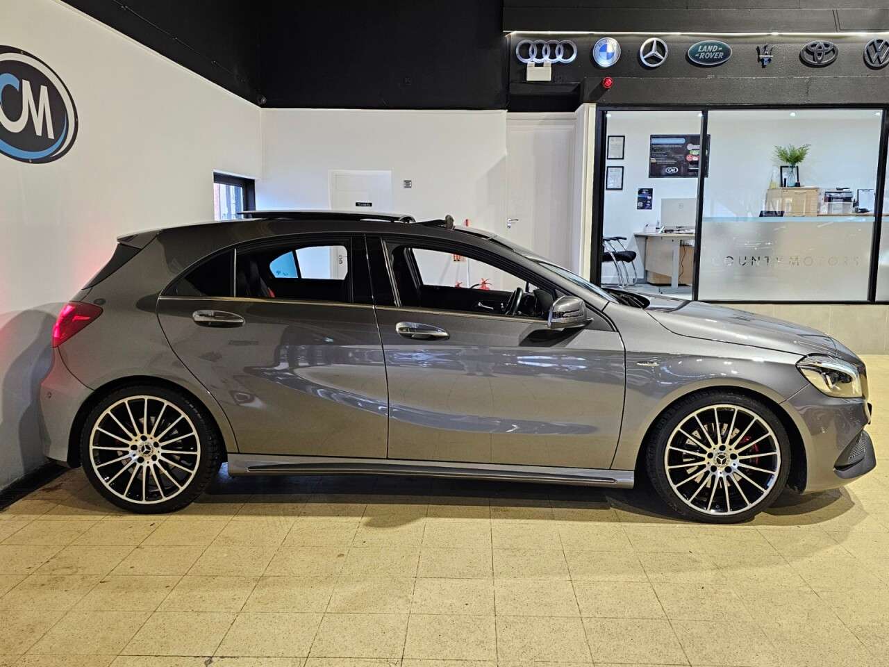 A 2017 MERCEDES-BENZ A-CLASS 2.0 A250 AMG (Premium) Hatchback 5dr Petrol 7G-DCT 4MATIC Euro 6 (s/s) (218 A 2017 MERCEDES-BENZ A-CLASS 2.0 A250 AMG (Premium) Hatchback 5dr Petrol 7G-DCT 4MATIC Euro 6 (s/s) (218