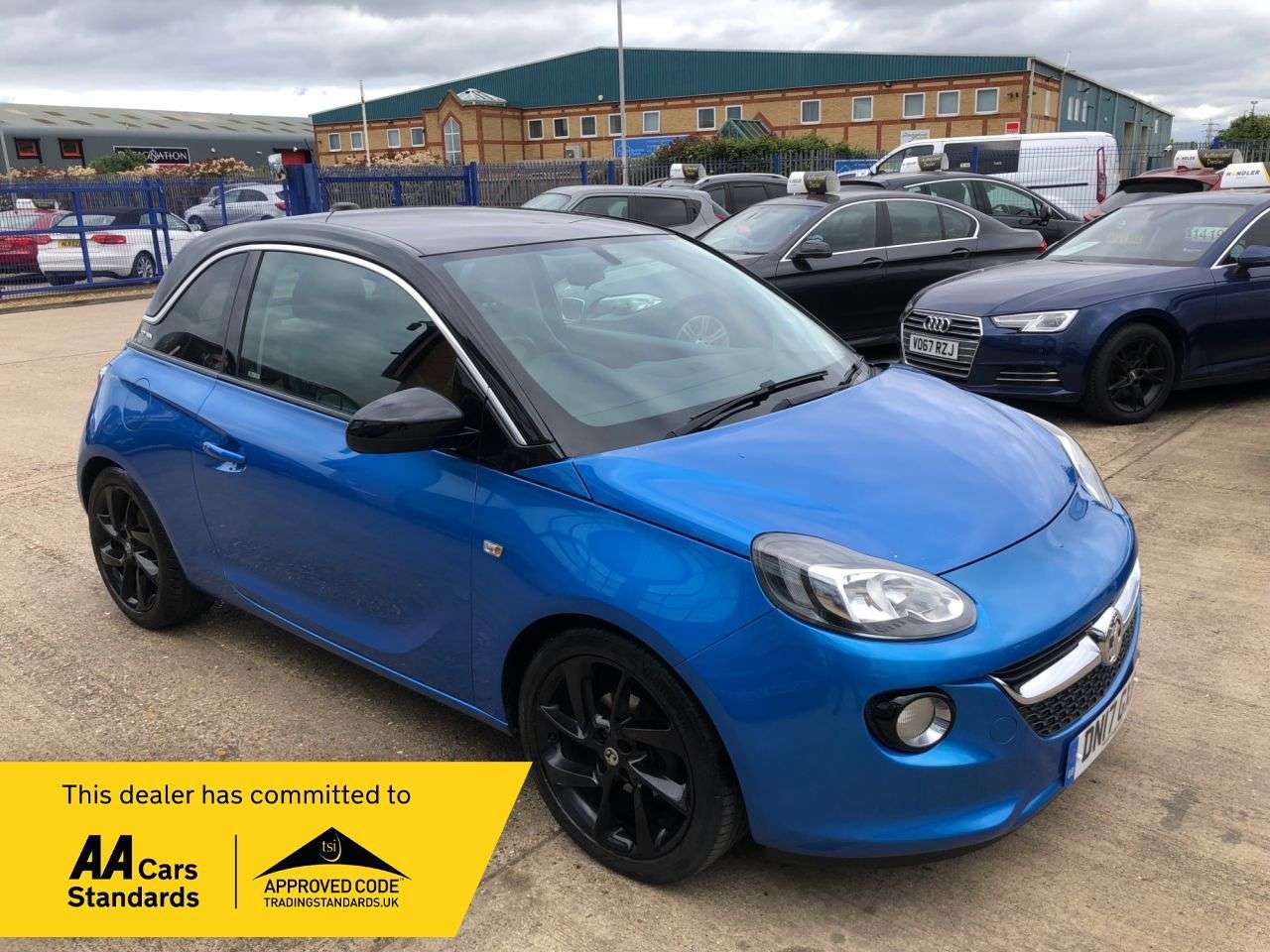 A 2017 VAUXHALL ADAM 1.4i SLAM Hatchback 3dr Petrol Manual Euro 6 (100 ps) A 2017 VAUXHALL ADAM 1.4i SLAM Hatchback 3dr Petrol Manual Euro 6 (100 ps)