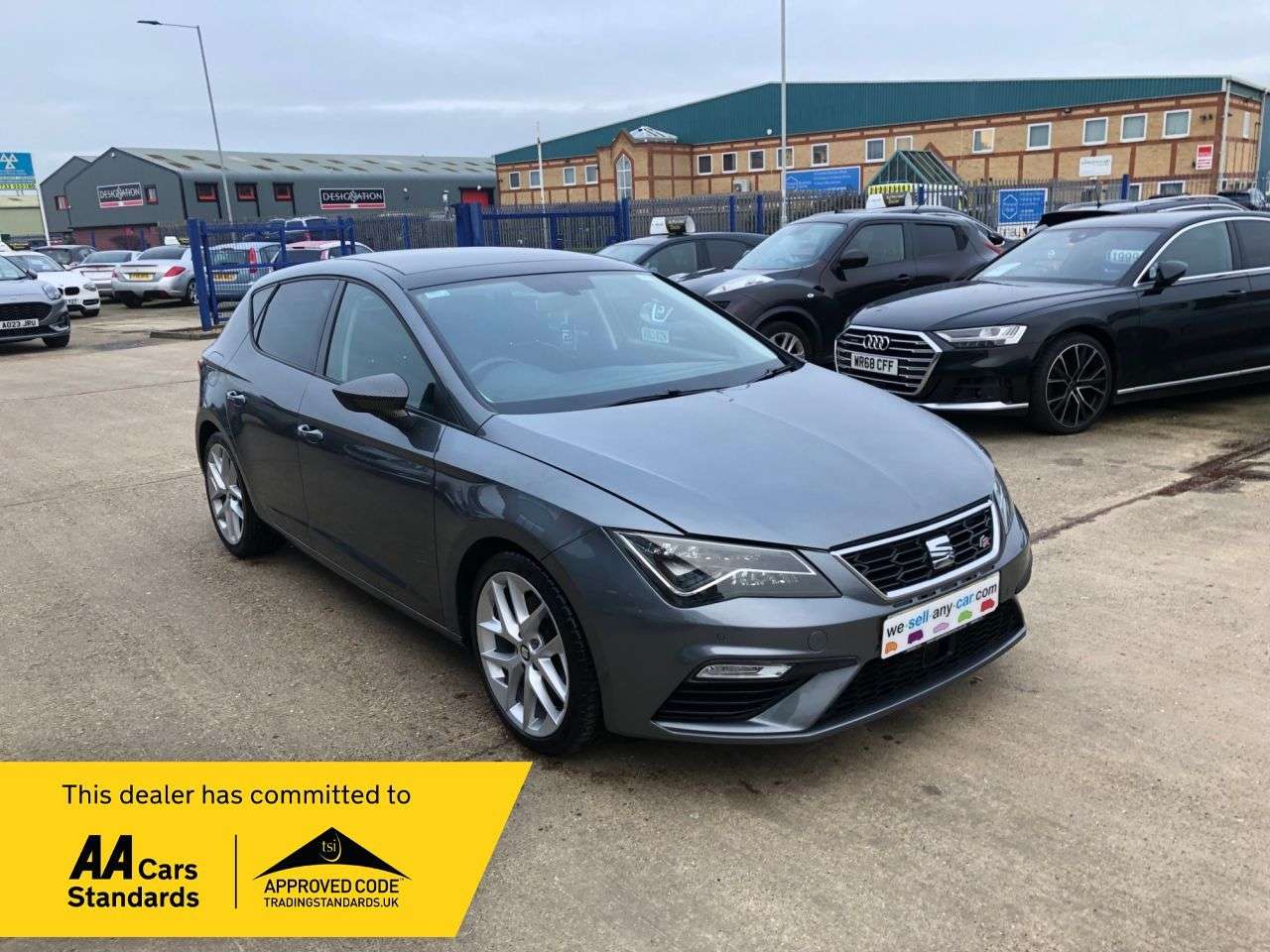 A 2018 SEAT LEON 1.8 TSI FR Technology Hatchback 5dr Petrol Manual Euro 6 (s/s) (180 ps) A 2018 SEAT LEON 1.8 TSI FR Technology Hatchback 5dr Petrol Manual Euro 6 (s/s) (180 ps)