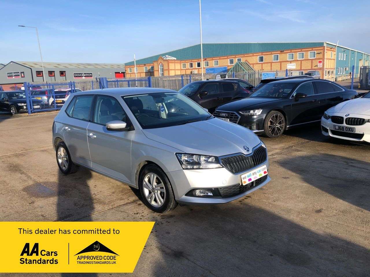 A 2019 SKODA FABIA 1.0 TSI SE Hatchback 5dr Petrol Manual Euro 6 (s/s) (95 ps) cambelt changed A 2019 SKODA FABIA 1.0 TSI SE Hatchback 5dr Petrol Manual Euro 6 (s/s) (95 ps) cambelt changed
