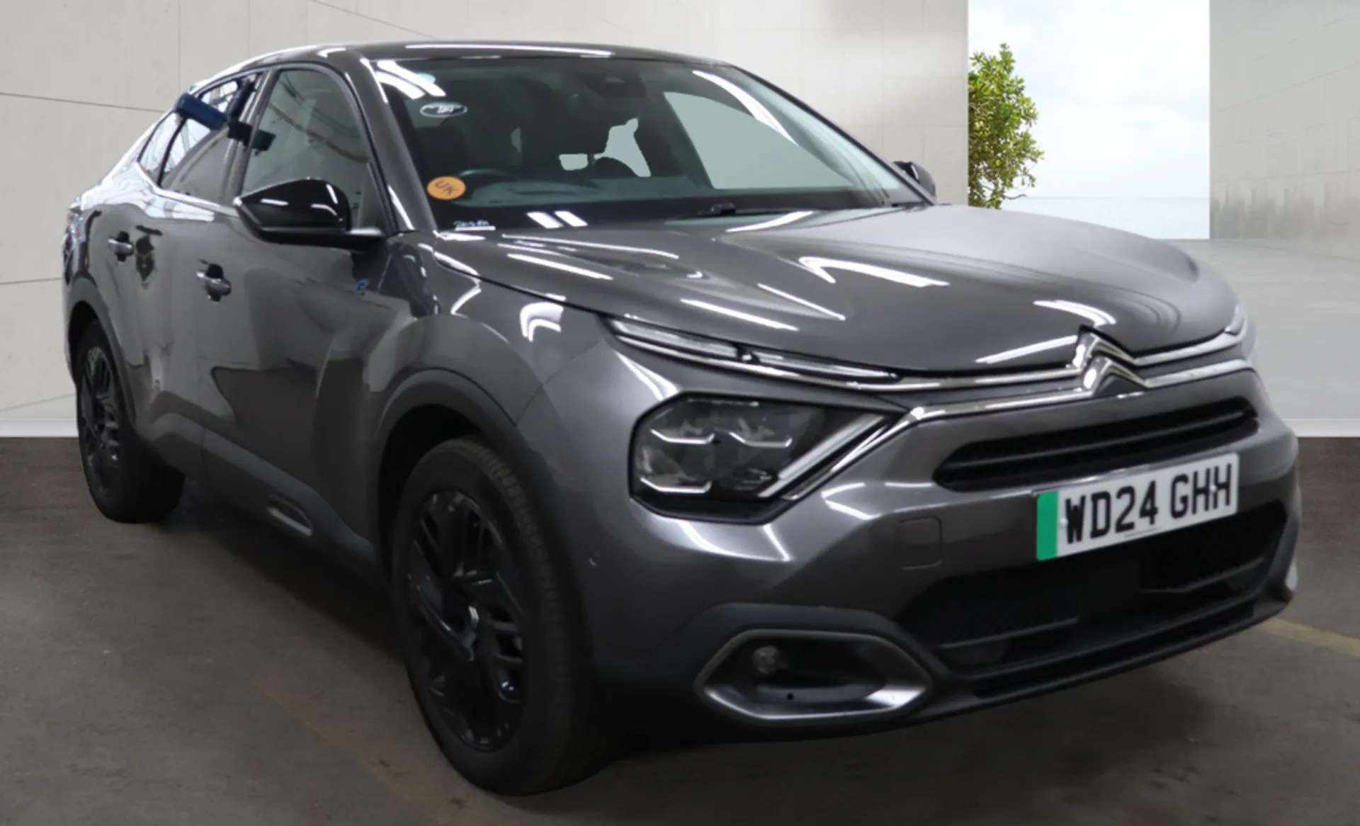 A 2024 CITROEN C4 X 100kW E-Series 50kWh 4dr Auto [ Wireless smartphone charging , Driver's head-up display , Front, rear and lateral parking sensors , Safety pack plus w A 2024 CITROEN C4 X 100kW E-Series 50kWh 4dr Auto [ Wireless smartphone charging , Driver's head-up display , Front, rear and lateral parking sensors , Safety pack plus w