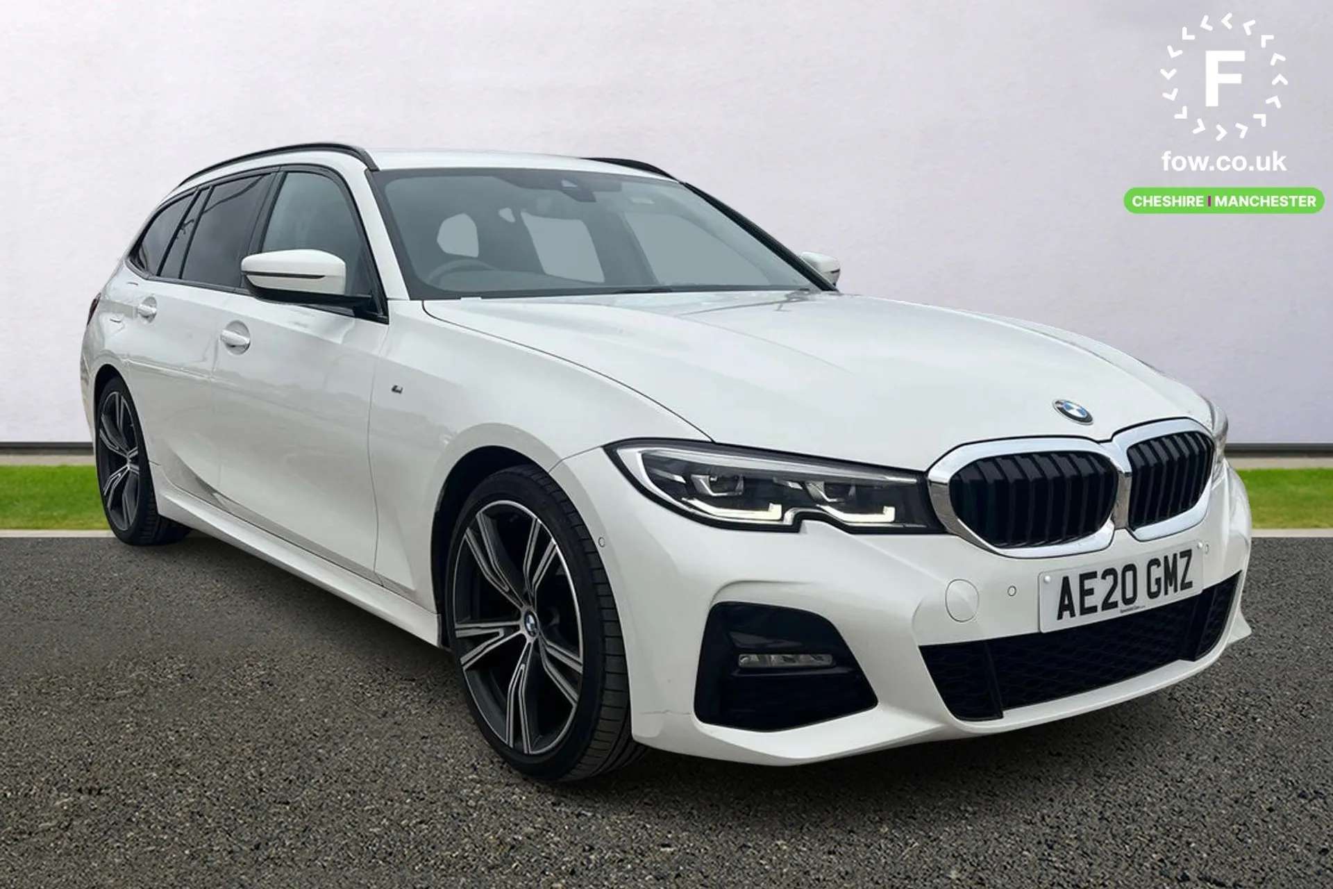 A 2020 BMW 3 SERIES 320i M Sport 5dr Step Auto [ Sun Protection Glazing , 19in Alloy Wheels - BMW Individual Light Double-Spoke Style 793 - Bicolour Orbit Grey with Mixed A 2020 BMW 3 SERIES 320i M Sport 5dr Step Auto [ Sun Protection Glazing , 19in Alloy Wheels - BMW Individual Light Double-Spoke Style 793 - Bicolour Orbit Grey with Mixed