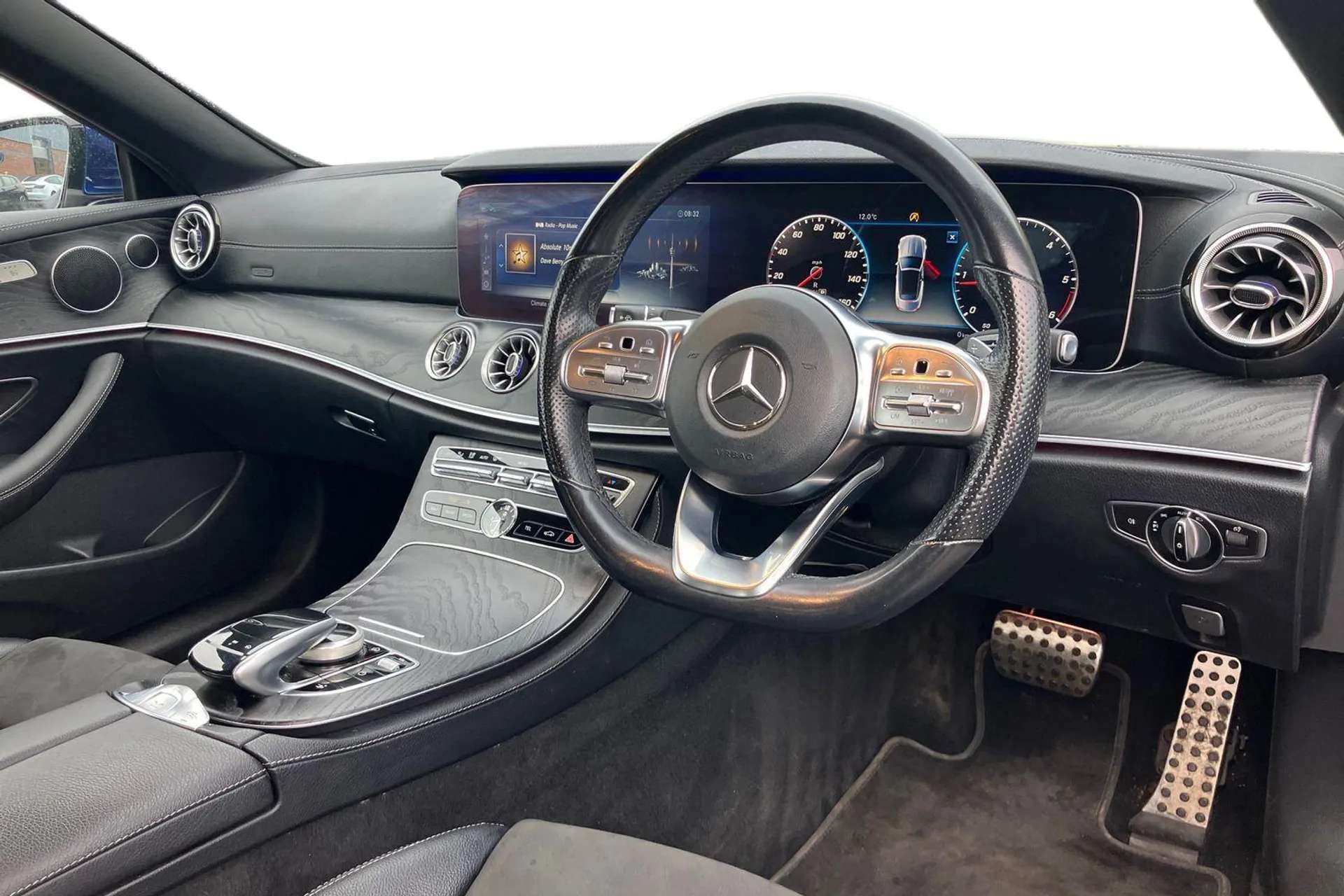 A 2020 MERCEDES-BENZ E CLASS E220d AMG Line 2dr 9G-Tronic [ Active parking assist including front and rear parking sensors , Bluetooth interface for hands free telephone , Mirror A 2020 MERCEDES-BENZ E CLASS E220d AMG Line 2dr 9G-Tronic [ Active parking assist including front and rear parking sensors , Bluetooth interface for hands free telephone , Mirror