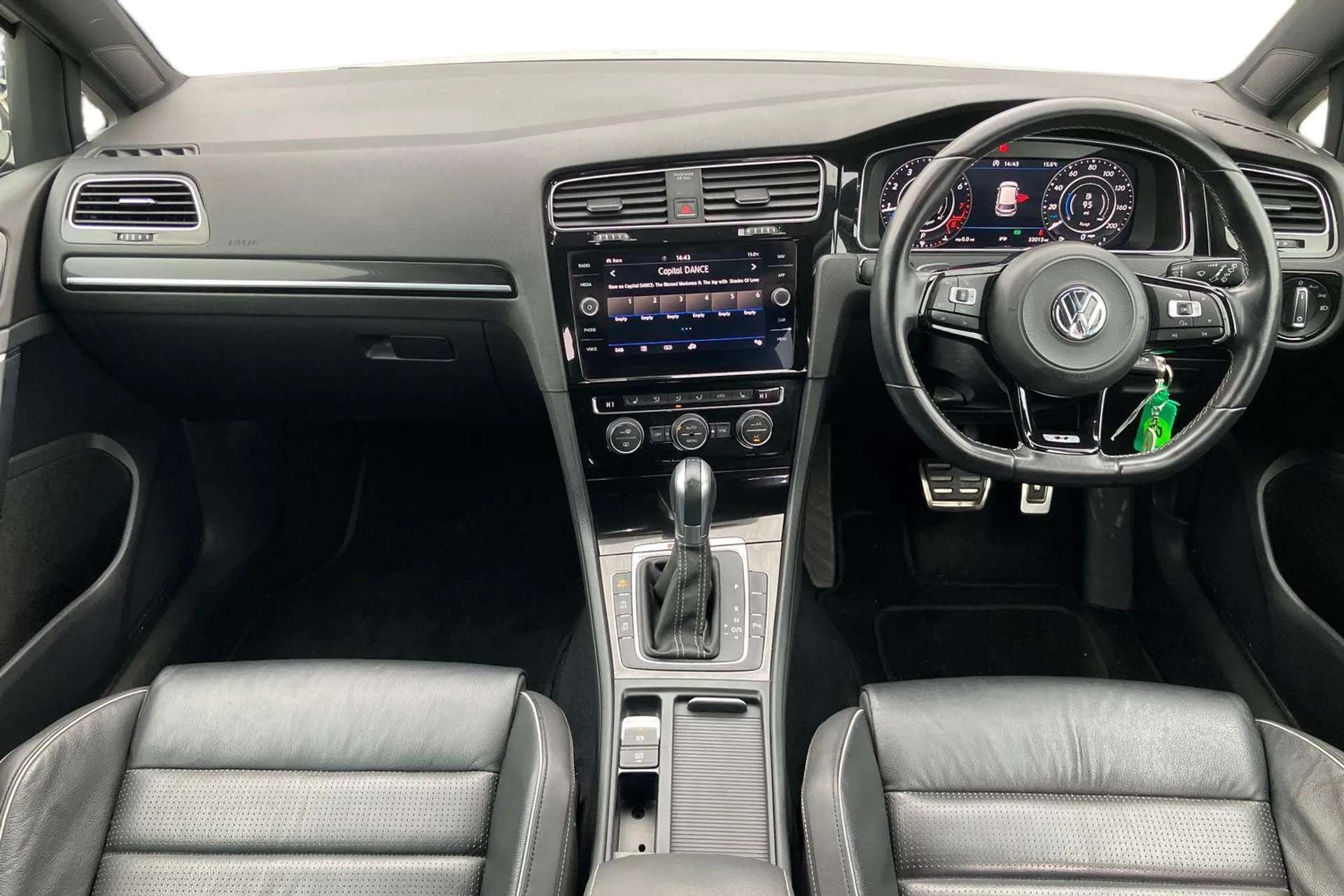 A 2018 VOLKSWAGEN GOLF 2.0 TSI 310 R 5dr 4MOTION DSG [ Ambient lighting pack , Ultrasonic front and rear optical and audible parking sensors , Bluetooth hands free telephone A 2018 VOLKSWAGEN GOLF 2.0 TSI 310 R 5dr 4MOTION DSG [ Ambient lighting pack , Ultrasonic front and rear optical and audible parking sensors , Bluetooth hands free telephone