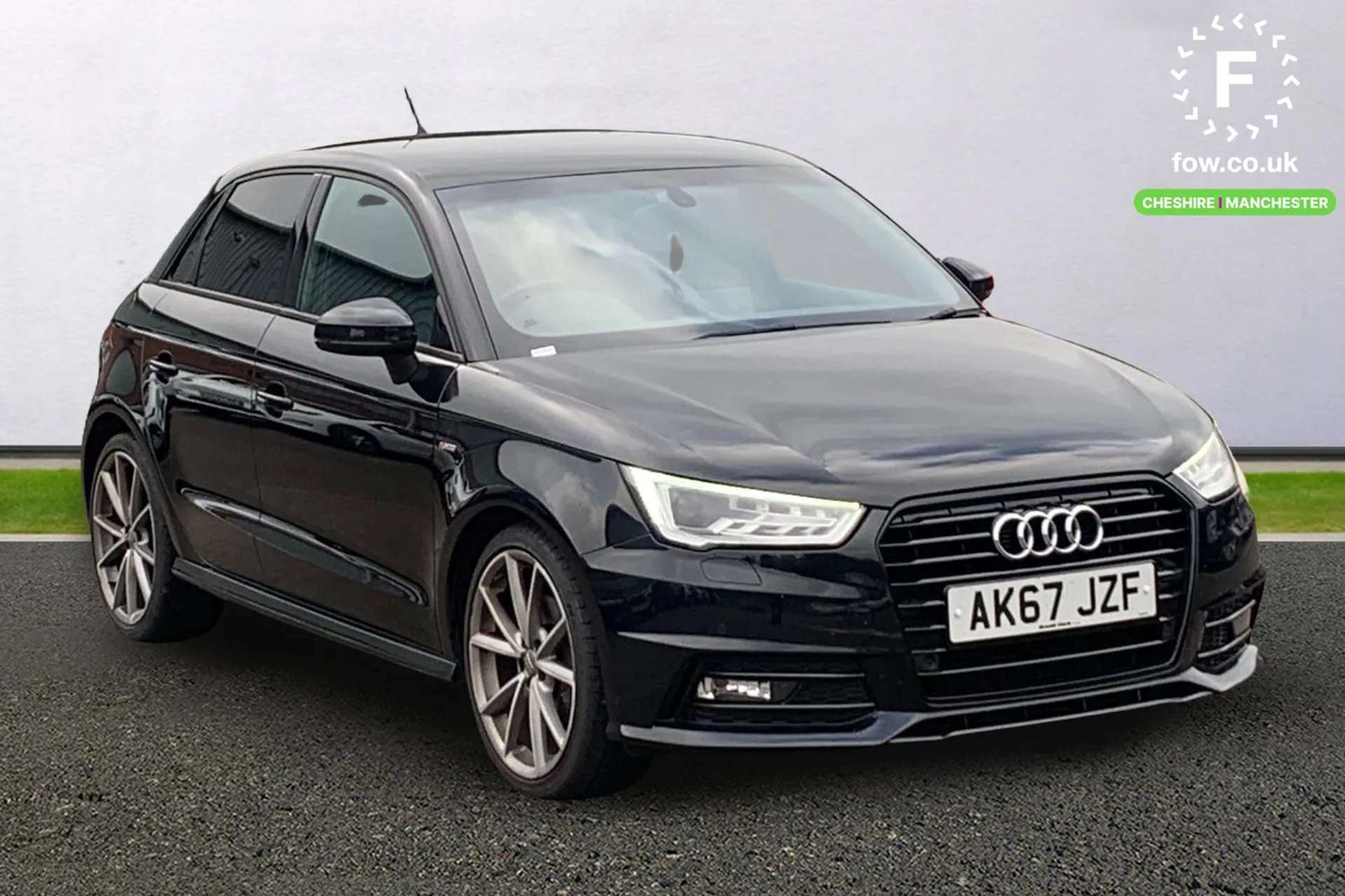 A 2018 AUDI A1 1.4 TFSI 150 Black Edition 5dr [ Comfort and Sound Pack , Privacy glass , 3-spoke leather S1 multi-function flat-bottomed steering wheel , High-gloss A 2018 AUDI A1 1.4 TFSI 150 Black Edition 5dr [ Comfort and Sound Pack , Privacy glass , 3-spoke leather S1 multi-function flat-bottomed steering wheel , High-gloss