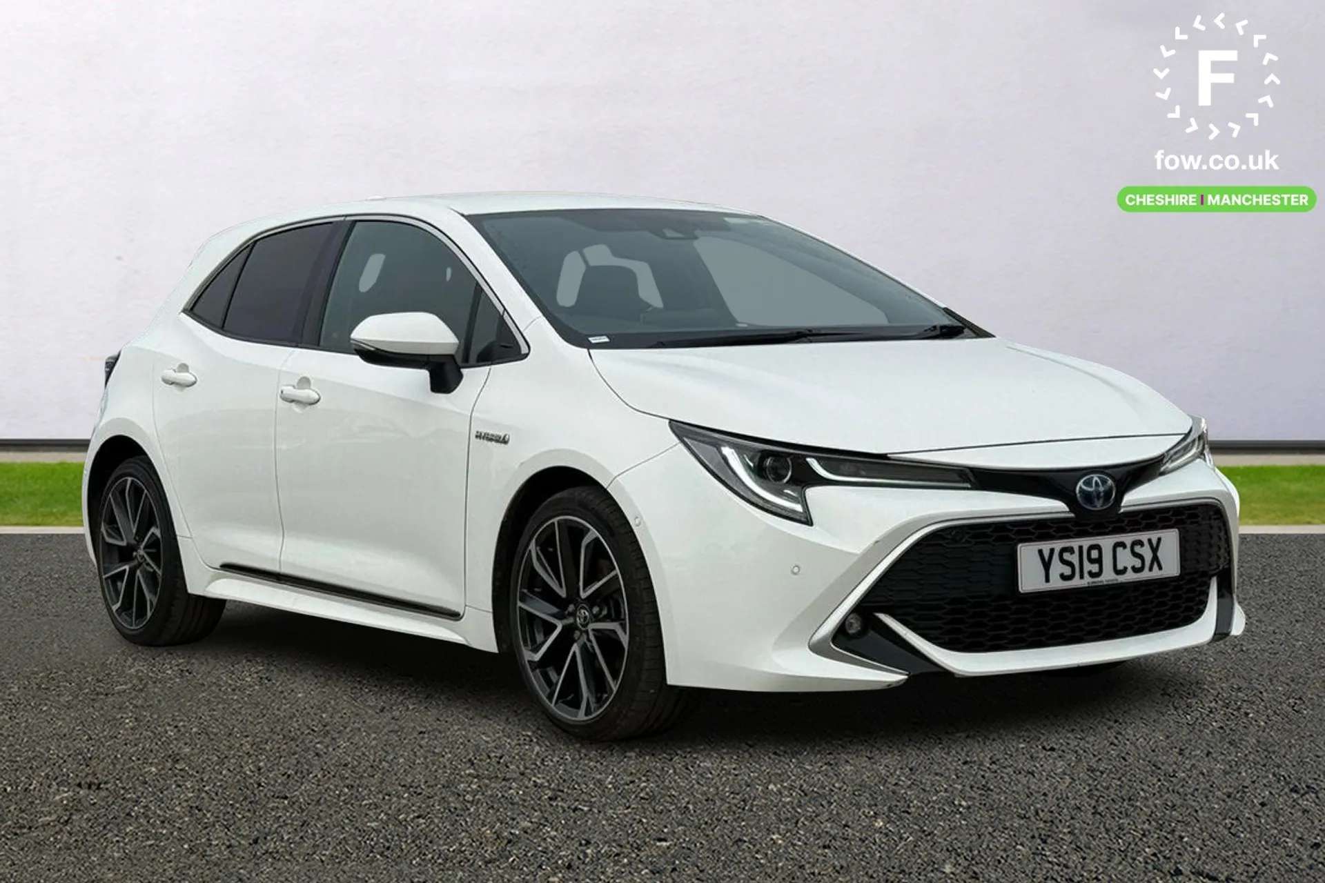 A 2019 TOYOTA COROLLA 1.8 VVT-i Hybrid Excel 5dr CVT [ Bluetooth telephone connectivity , Front parking sensor , Rear parking sensor , Intelligent park assist , Brake assis A 2019 TOYOTA COROLLA 1.8 VVT-i Hybrid Excel 5dr CVT [ Bluetooth telephone connectivity , Front parking sensor , Rear parking sensor , Intelligent park assist , Brake assis