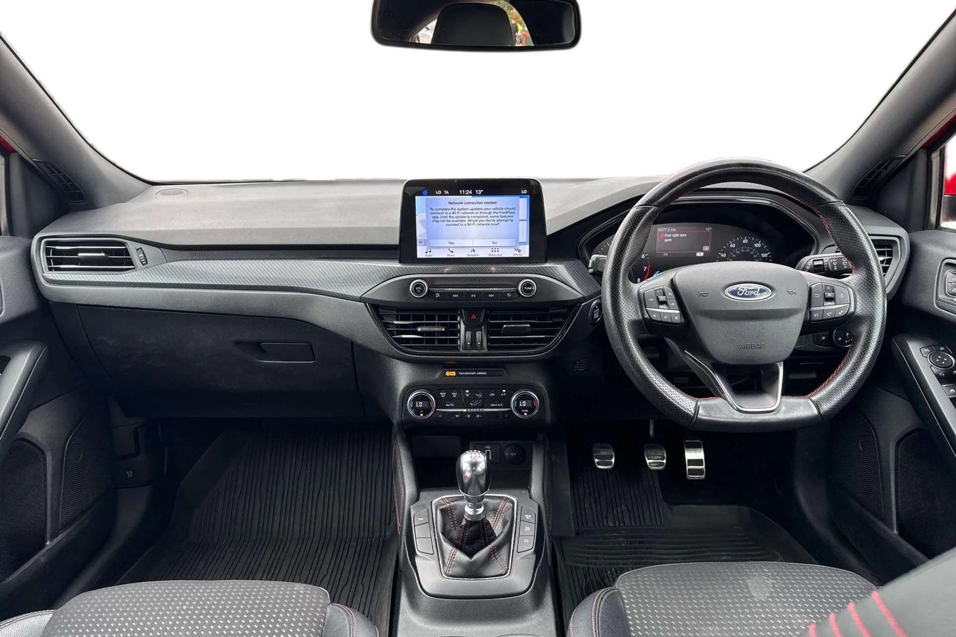 A 2019 FORD FOCUS 1.5 EcoBoost 182 ST-Line X 5dr [ 18" 5x2 spoke matt black machined finish alloy wheels , Bluetooth system , Heated front seats , Lane keeping aid with A 2019 FORD FOCUS 1.5 EcoBoost 182 ST-Line X 5dr [ 18" 5x2 spoke matt black machined finish alloy wheels , Bluetooth system , Heated front seats , Lane keeping aid with