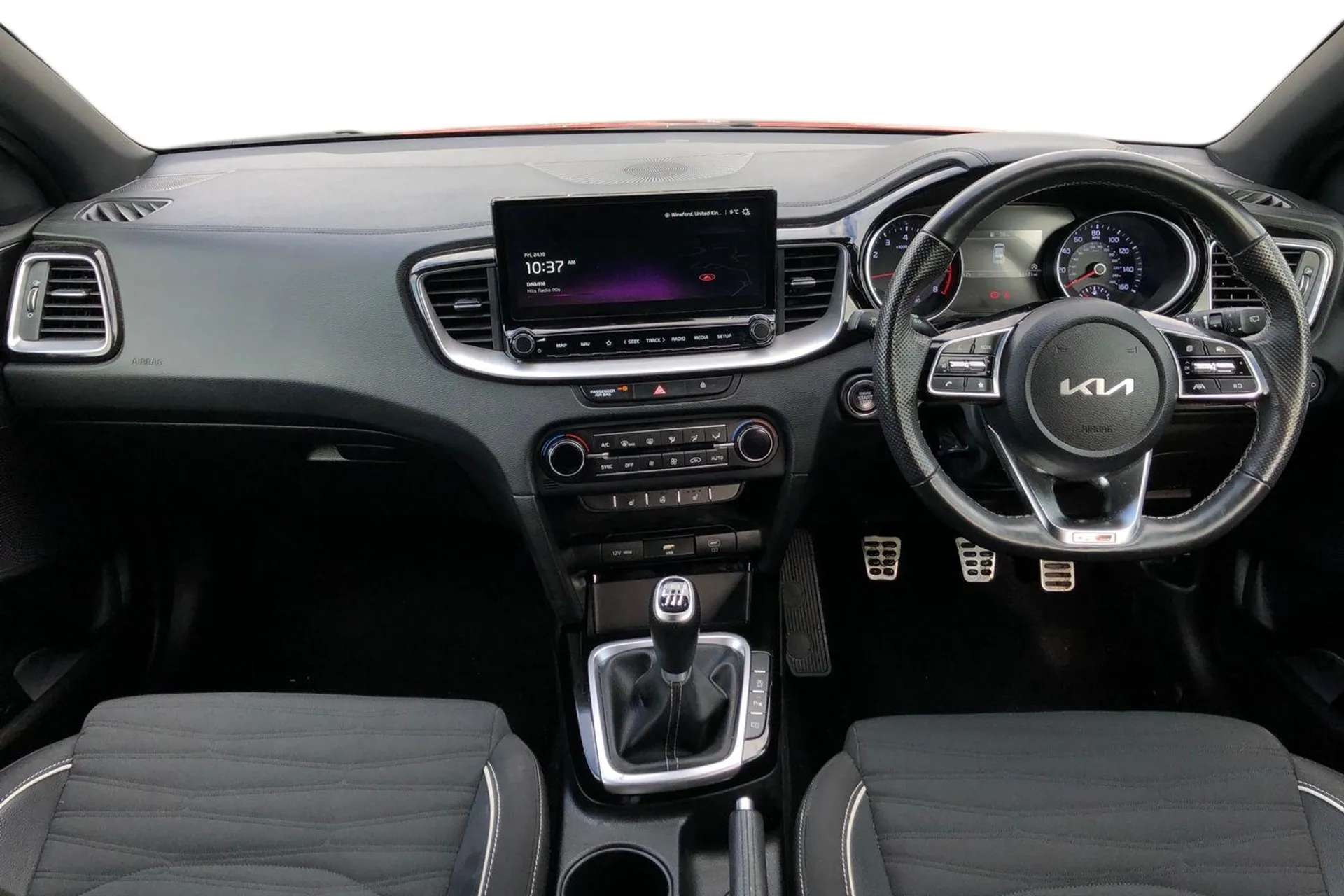 A 2022 KIA CEED 1.5T GDi ISG GT-Line 5dr [ Rear parking sensor , Reversing camera system with dynamic guidelines (Integrated into centre fascia screen) , Heated front A 2022 KIA CEED 1.5T GDi ISG GT-Line 5dr [ Rear parking sensor , Reversing camera system with dynamic guidelines (Integrated into centre fascia screen) , Heated front