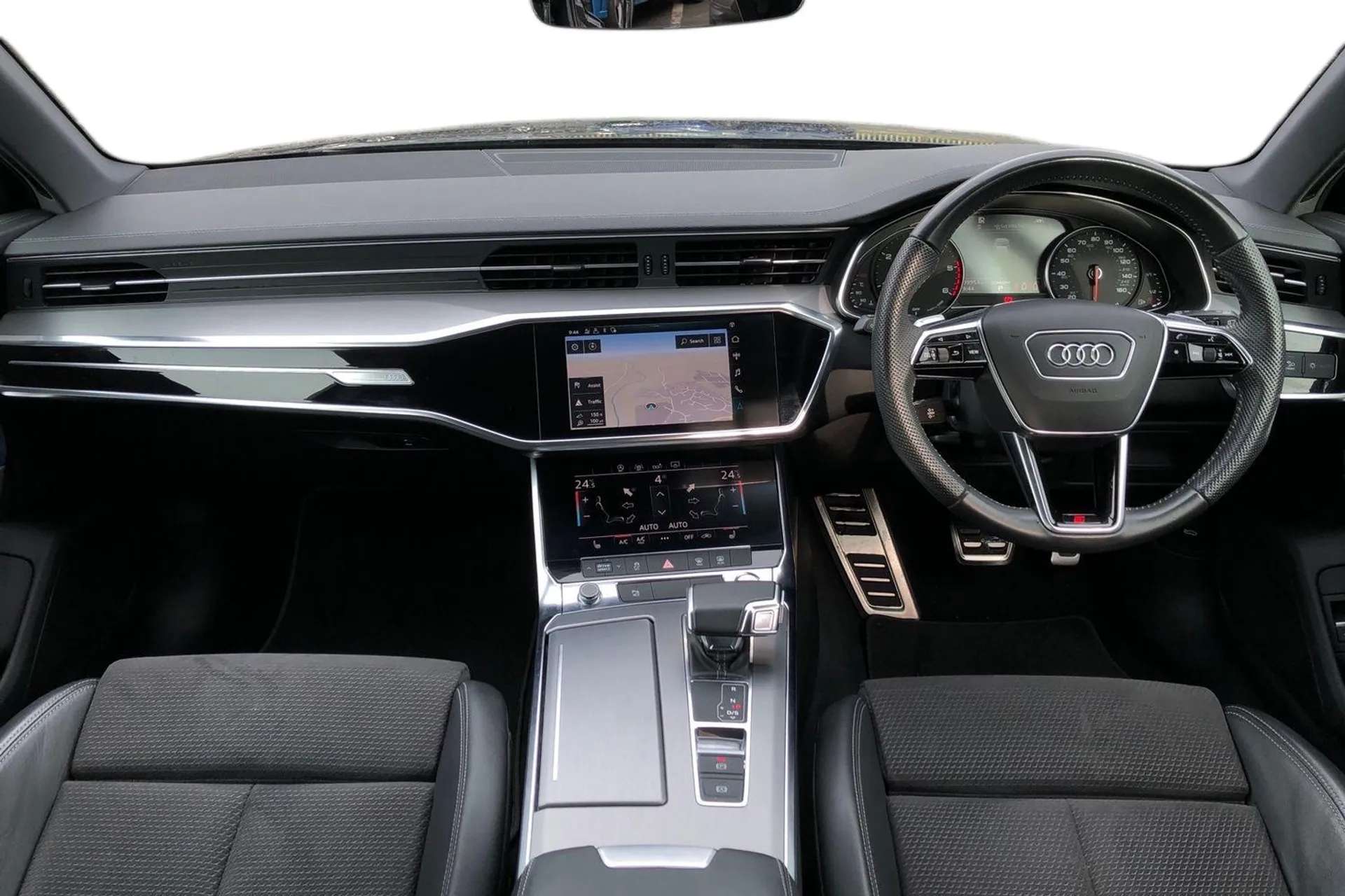 A 2019 AUDI A6 40 TDI S Line 5dr S Tronic [ LED Interior Ambient Lighting Pack , Audi parking system plus with front and rear sensors , Power operated tailgate , Aut A 2019 AUDI A6 40 TDI S Line 5dr S Tronic [ LED Interior Ambient Lighting Pack , Audi parking system plus with front and rear sensors , Power operated tailgate , Aut