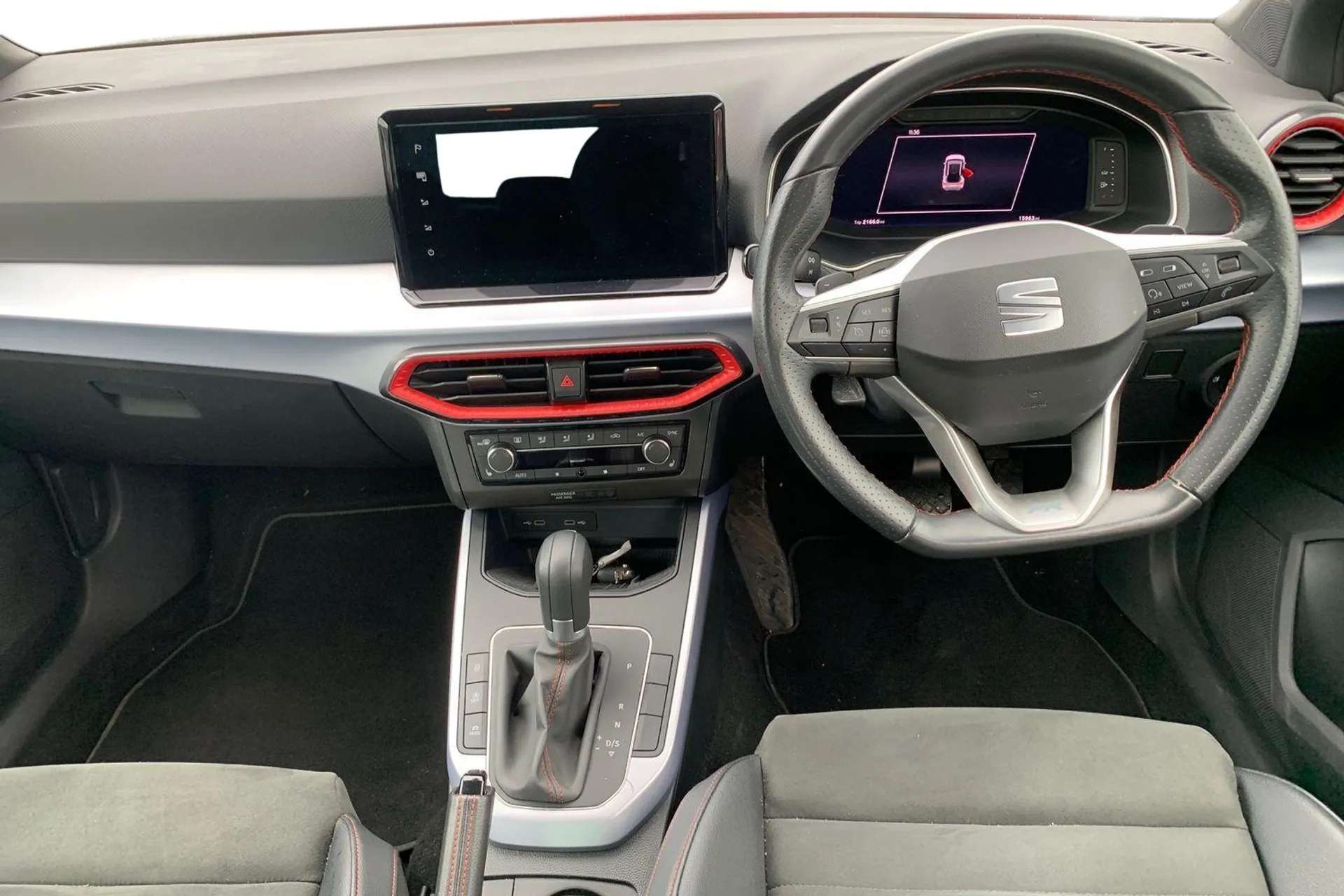 A 2022 SEAT ARONA 1.0 TSI 110 FR Sport 5dr DSG [ Wireless phone charger , Rear parking sensor , 10" Digital cockpit , Interior chrome pack , 18" Performance Cosmo grey A 2022 SEAT ARONA 1.0 TSI 110 FR Sport 5dr DSG [ Wireless phone charger , Rear parking sensor , 10" Digital cockpit , Interior chrome pack , 18" Performance Cosmo grey