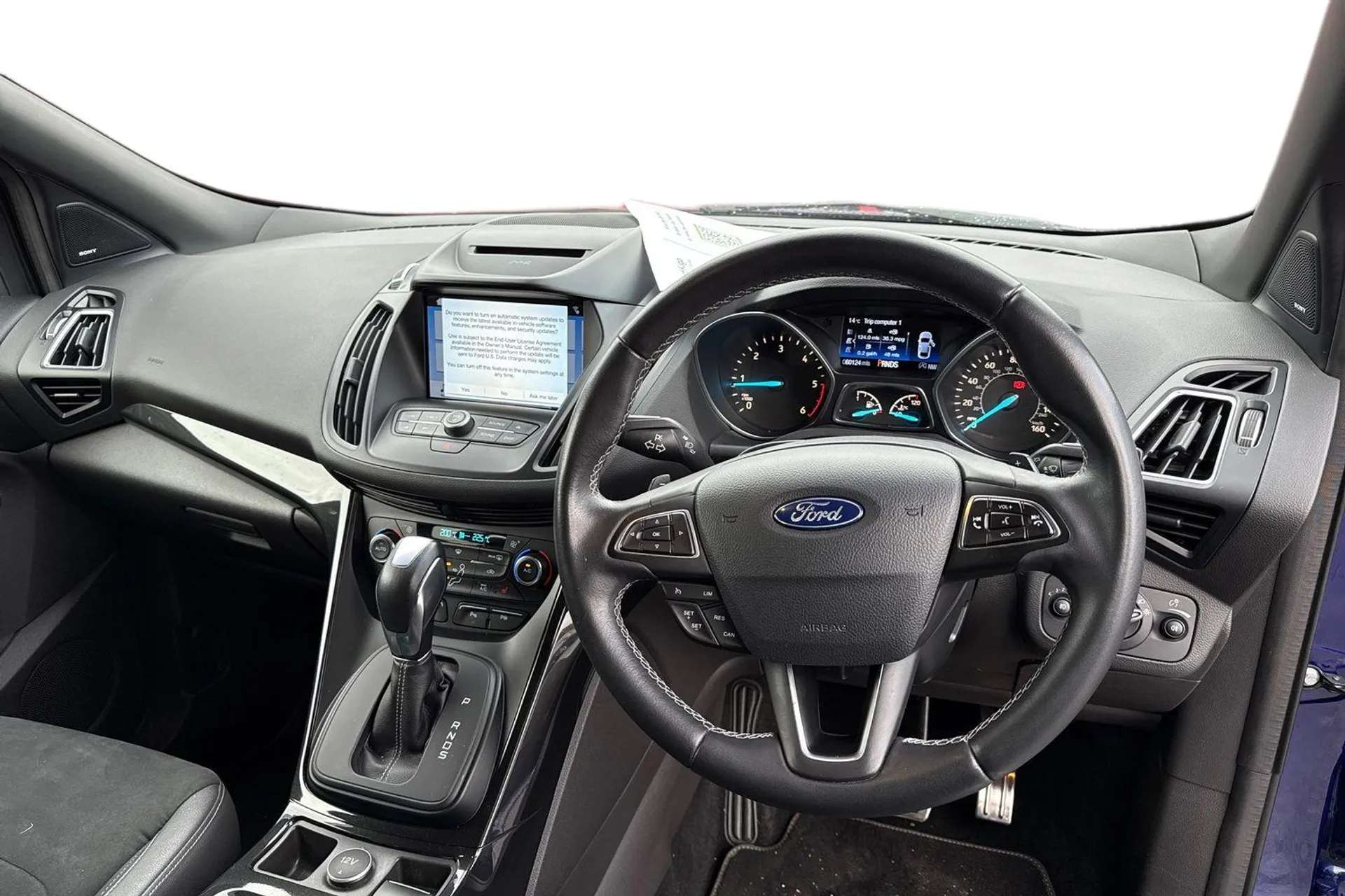 A 2017 FORD KUGA 2.0 TDCi 180 ST-Line X 5dr Auto [ Rear View Camera , Rear Privacy Glass , Large Rear Spoiler , Enhanced active park assist including perpendicular par A 2017 FORD KUGA 2.0 TDCi 180 ST-Line X 5dr Auto [ Rear View Camera , Rear Privacy Glass , Large Rear Spoiler , Enhanced active park assist including perpendicular par