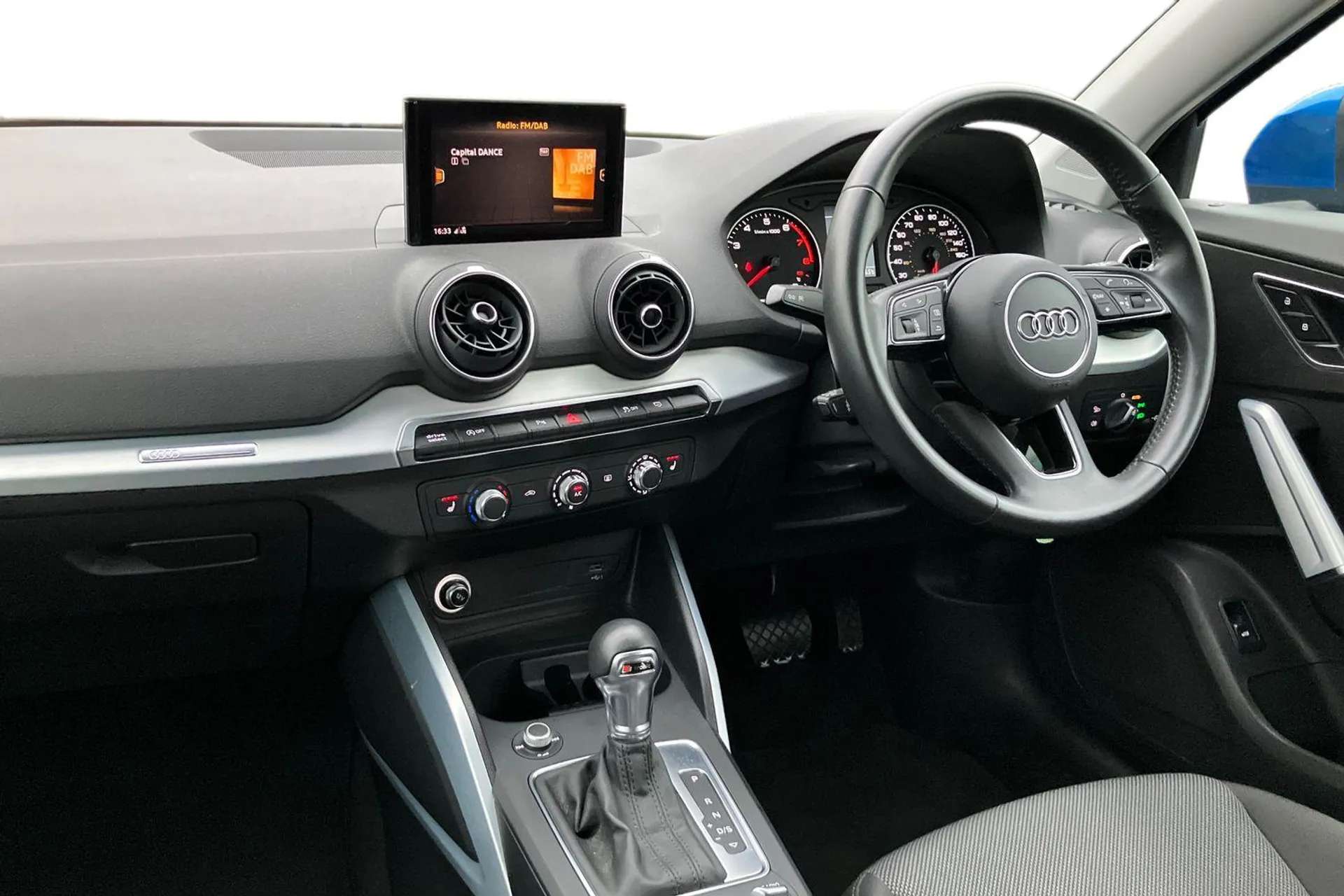 A 2019 AUDI Q2 35 TFSI Sport 5dr S Tronic [ LED headlights with LED rear lights and dynamic rear indicators , Power-operated tailgate , Audi Parking System Plus , He A 2019 AUDI Q2 35 TFSI Sport 5dr S Tronic [ LED headlights with LED rear lights and dynamic rear indicators , Power-operated tailgate , Audi Parking System Plus , He