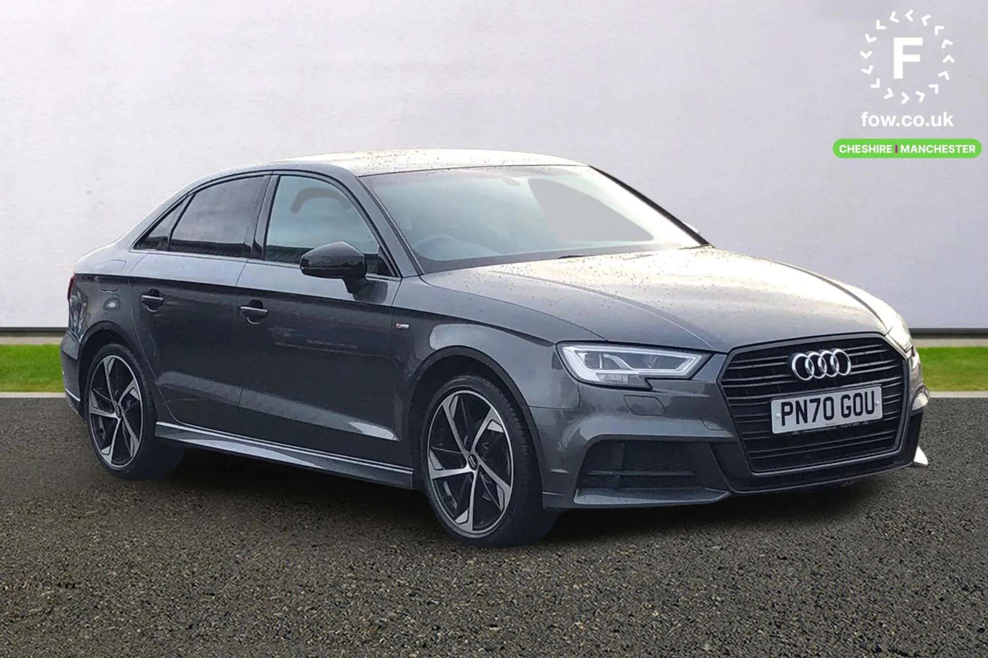 A 2020 AUDI A3 35 TFSI Black Edition 4dr S Tronic [ Technology Pack Advanced , Bluetooth interface , LED interior light pack , 18" 5 arm trapezoid design sport alloy A 2020 AUDI A3 35 TFSI Black Edition 4dr S Tronic [ Technology Pack Advanced , Bluetooth interface , LED interior light pack , 18" 5 arm trapezoid design sport alloy