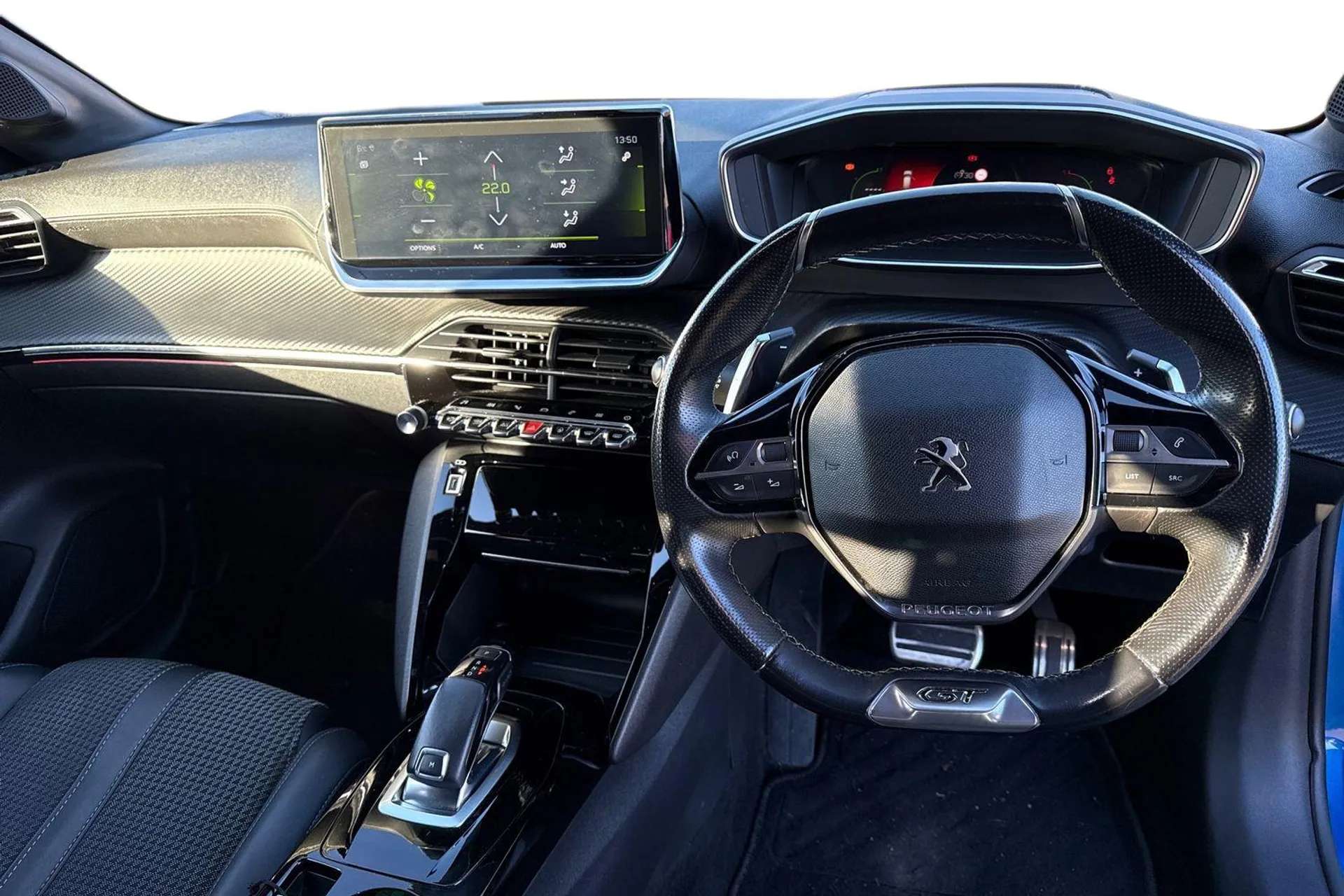 A 2020 PEUGEOT 208 1.2 PureTech 130 GT Line 5dr EAT8 [ Front and rear parking sensors , Bluetooth telephone facility , Visio Park 1 with 180 degree Colour reversing came A 2020 PEUGEOT 208 1.2 PureTech 130 GT Line 5dr EAT8 [ Front and rear parking sensors , Bluetooth telephone facility , Visio Park 1 with 180 degree Colour reversing came