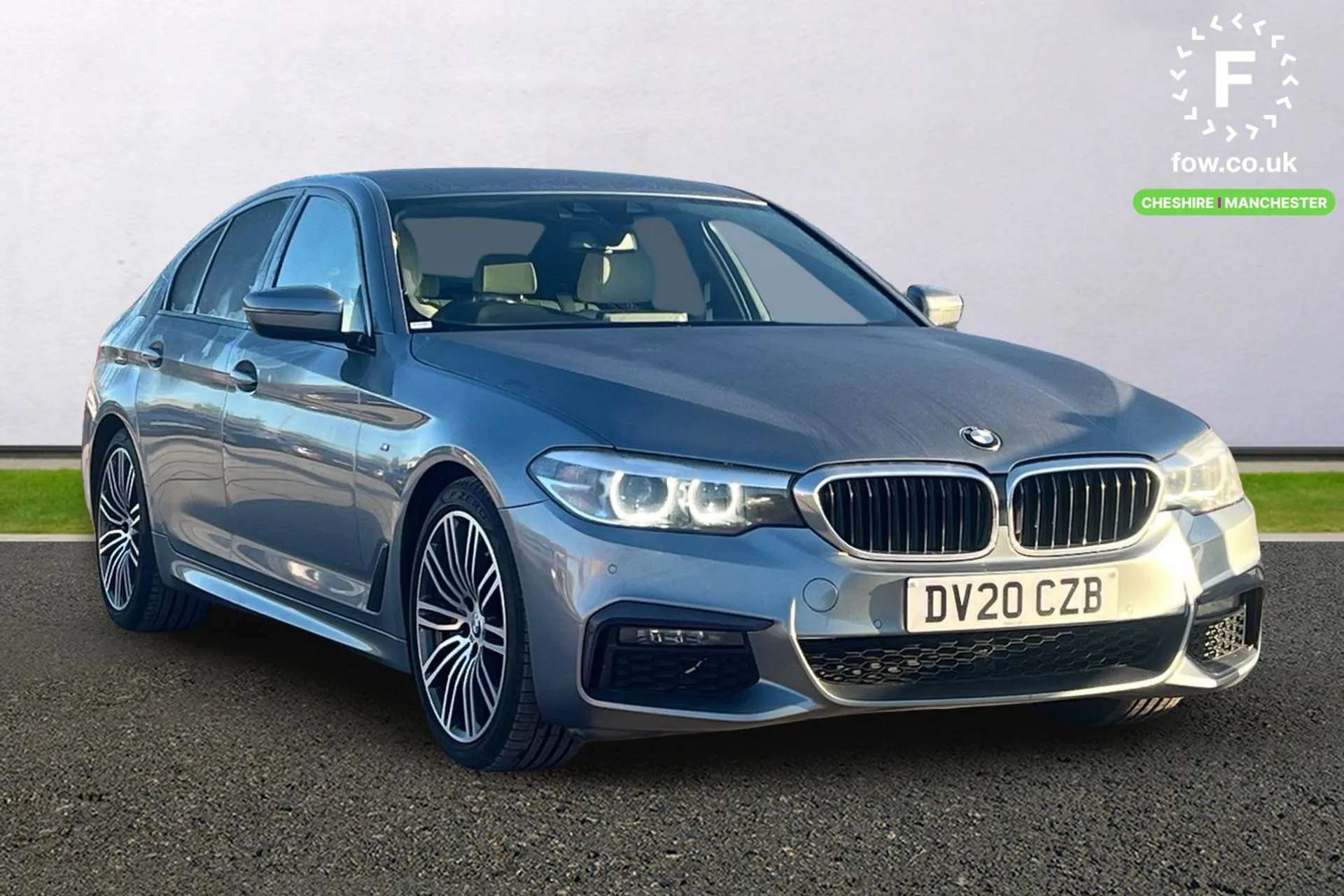 A 2020 BMW 5 SERIES 530d M Sport 4dr Auto [ Bluetooth audio streaming , Connected package professional , Hill start assist , Crash Sensor - activation of central locking A 2020 BMW 5 SERIES 530d M Sport 4dr Auto [ Bluetooth audio streaming , Connected package professional , Hill start assist , Crash Sensor - activation of central locking