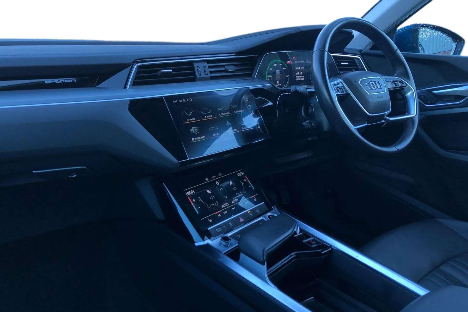 A 2021 AUDI E-TRON 230kW 50 Quattro 71kWh Technik 5dr Auto [ Audi virtual cockpit , Power operated tailgate , Rear view camera , Heated front seats , LED interior lighti A 2021 AUDI E-TRON 230kW 50 Quattro 71kWh Technik 5dr Auto [ Audi virtual cockpit , Power operated tailgate , Rear view camera , Heated front seats , LED interior lighti