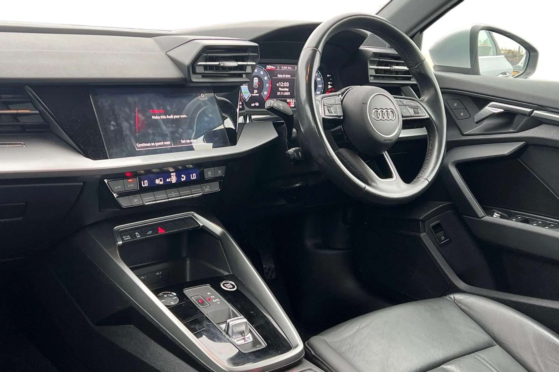 A 2022 AUDI A3 40 TFSI e Sport 5dr S Tronic [ Bluetooth interface , Audi Virtual Cockpit - 10.25" digital and colour instrument cluster , Aluminium interior elements A 2022 AUDI A3 40 TFSI e Sport 5dr S Tronic [ Bluetooth interface , Audi Virtual Cockpit - 10.25" digital and colour instrument cluster , Aluminium interior elements
