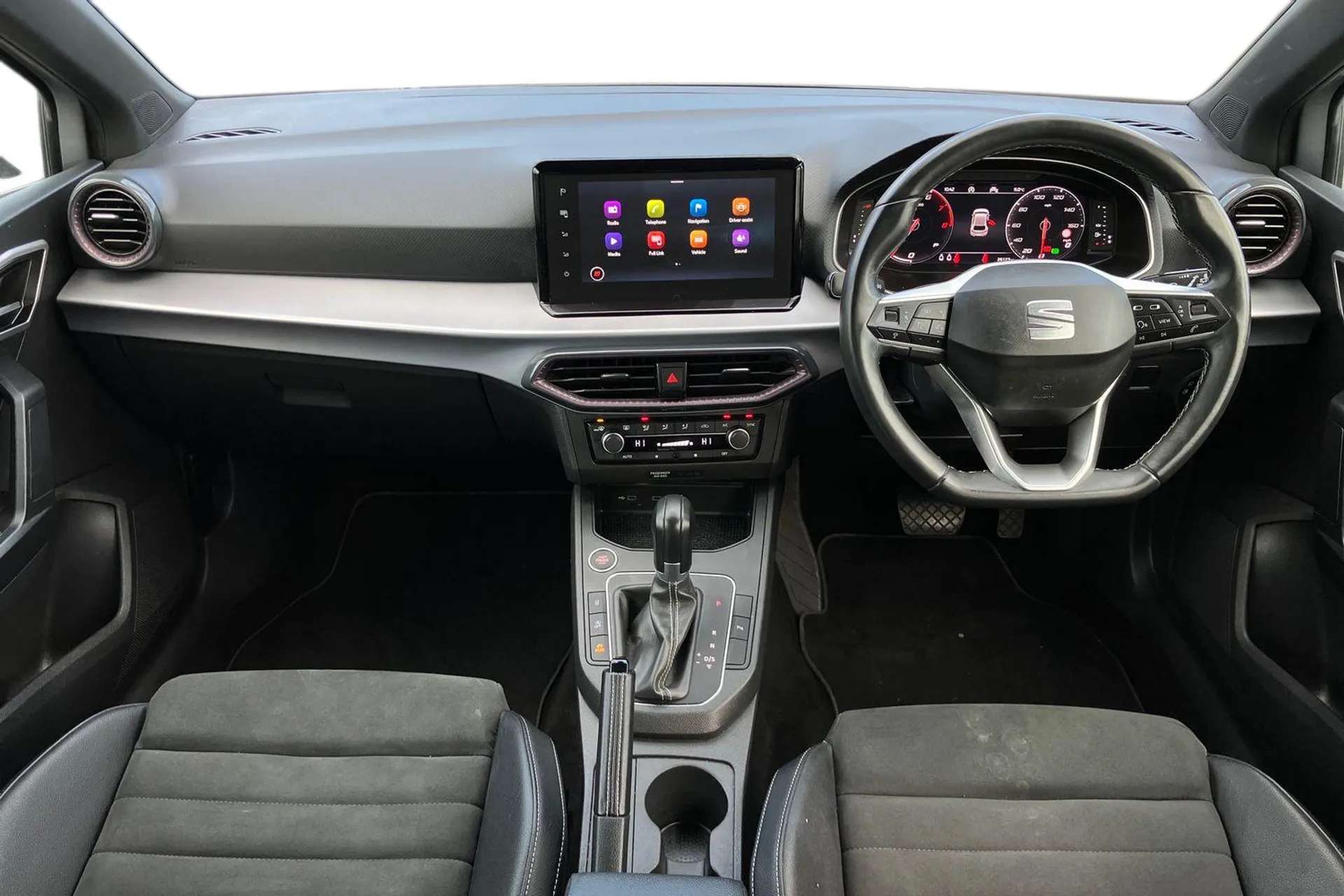 A 2022 SEAT IBIZA 1.0 TSI 110 Xcellence Lux 5dr DSG [ Front and rear parking sensors with rear view camera , Bluetooth audio streaming with handsfree system , 17" Dynam A 2022 SEAT IBIZA 1.0 TSI 110 Xcellence Lux 5dr DSG [ Front and rear parking sensors with rear view camera , Bluetooth audio streaming with handsfree system , 17" Dynam