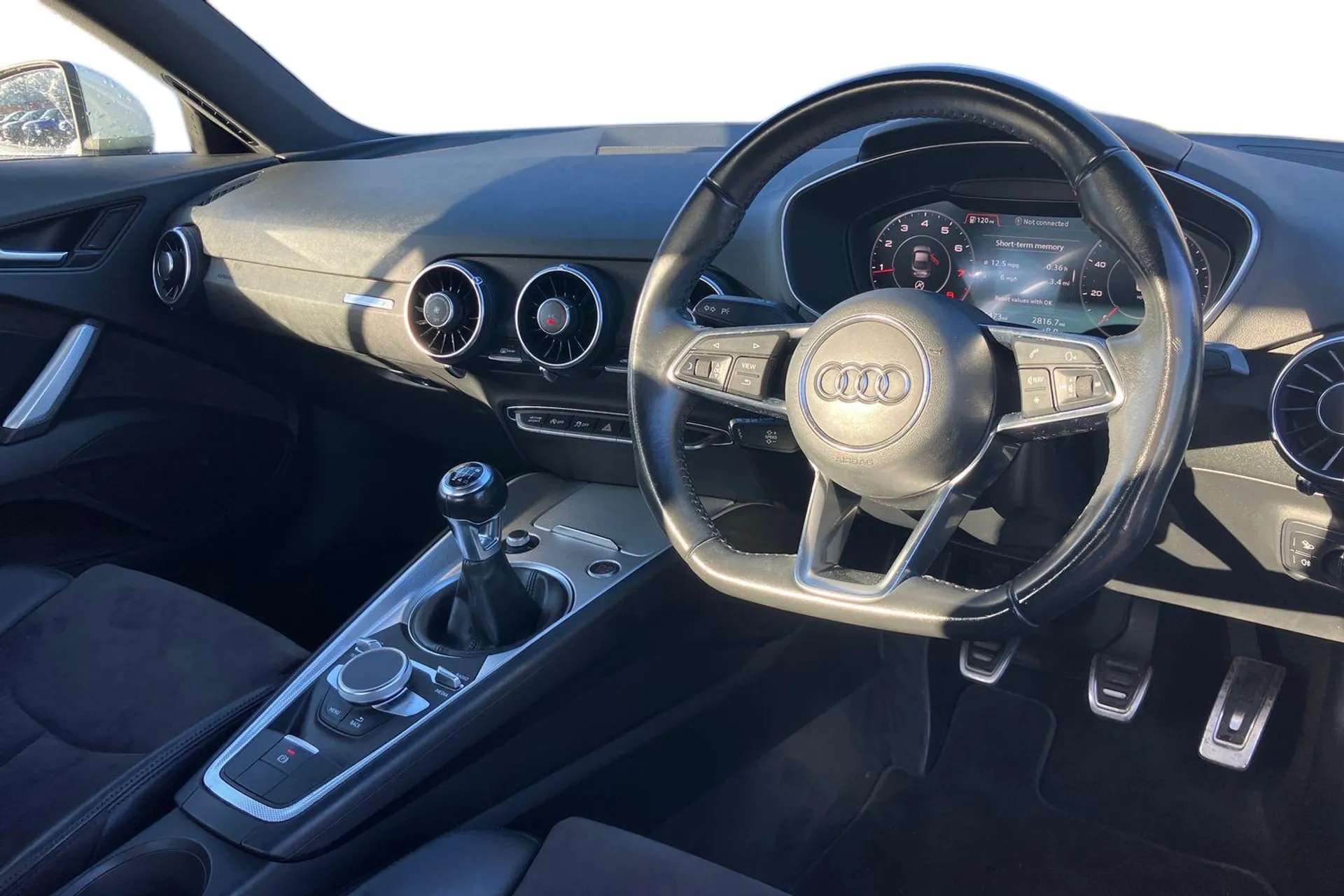 A 2017 AUDI TT 1.8T FSI Sport 2dr [ Audi virtual cockpit - 12.3" high-resolution LCD display with fully customisable instrument cluster , Mobile phone preparation wi A 2017 AUDI TT 1.8T FSI Sport 2dr [ Audi virtual cockpit - 12.3" high-resolution LCD display with fully customisable instrument cluster , Mobile phone preparation wi