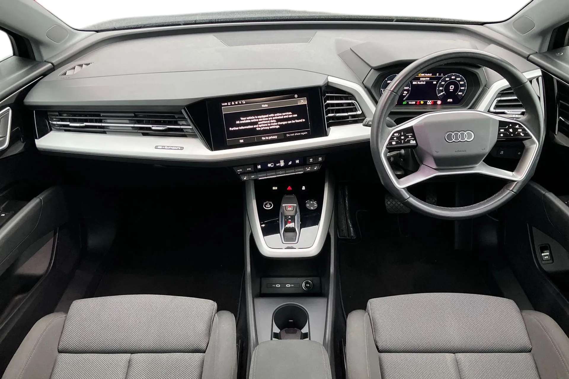 A 2021 AUDI Q4 125kW 35 55kWh Sport 5dr Auto [ White interior light pack , Camera based traffic sign recognition , Power operated tailgate , Bluetooth interface , Au A 2021 AUDI Q4 125kW 35 55kWh Sport 5dr Auto [ White interior light pack , Camera based traffic sign recognition , Power operated tailgate , Bluetooth interface , Au