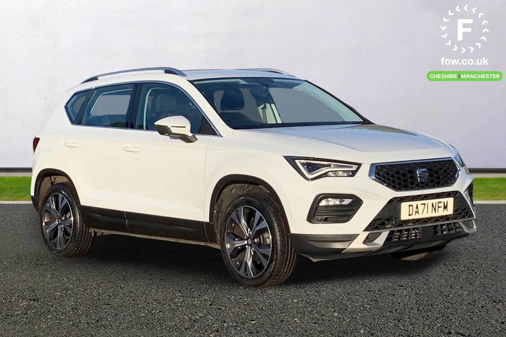 A 2021 SEAT ATECA 1.5 TSI EVO SE Technology 5dr [ Interior lighting pack , Wireless phone charger , Self parking functionality (includes front and rear parking sensors) A 2021 SEAT ATECA 1.5 TSI EVO SE Technology 5dr [ Interior lighting pack , Wireless phone charger , Self parking functionality (includes front and rear parking sensors)