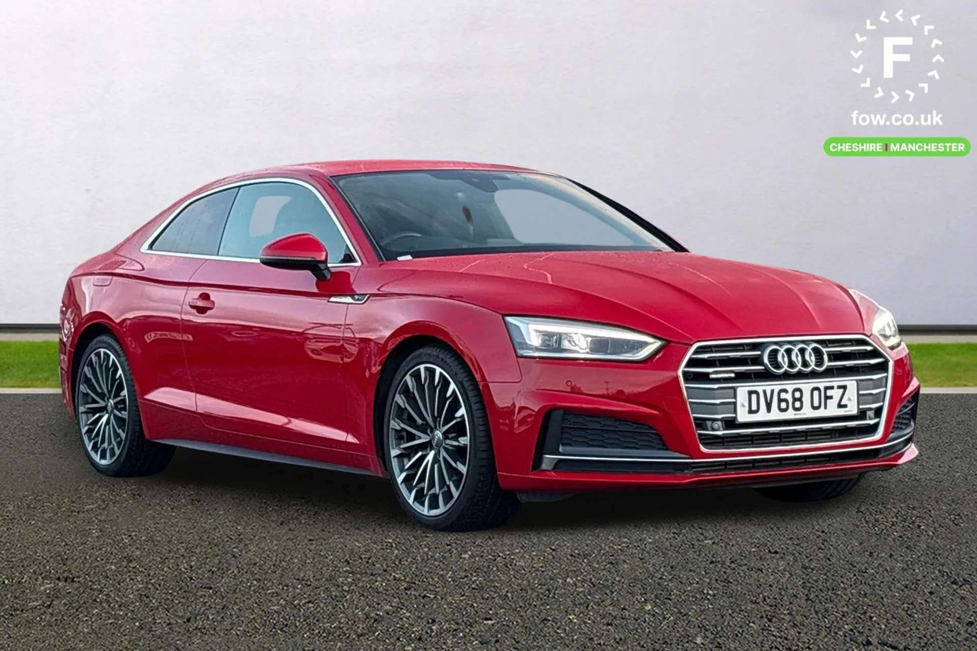 A 2018 AUDI A5 2.0 TFSI 252 Quattro S Line 2dr S Tronic [ Audi parking system plus with front and rear sensors , Mobile telephone preparation - bluetooth interface , A 2018 AUDI A5 2.0 TFSI 252 Quattro S Line 2dr S Tronic [ Audi parking system plus with front and rear sensors , Mobile telephone preparation - bluetooth interface ,