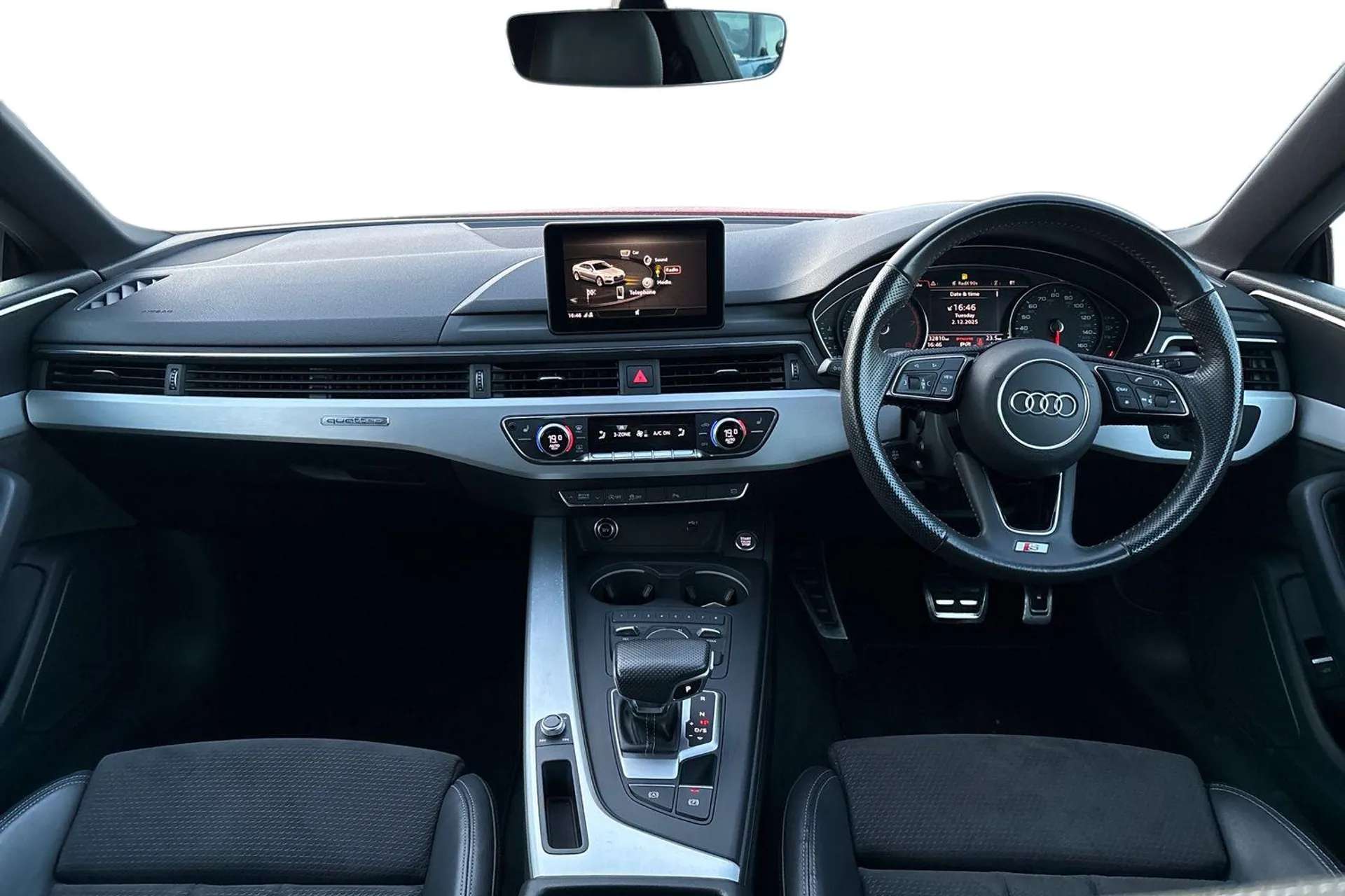 A 2018 AUDI A5 2.0 TFSI 252 Quattro S Line 2dr S Tronic [ Audi parking system plus with front and rear sensors , Mobile telephone preparation - bluetooth interface , A 2018 AUDI A5 2.0 TFSI 252 Quattro S Line 2dr S Tronic [ Audi parking system plus with front and rear sensors , Mobile telephone preparation - bluetooth interface ,