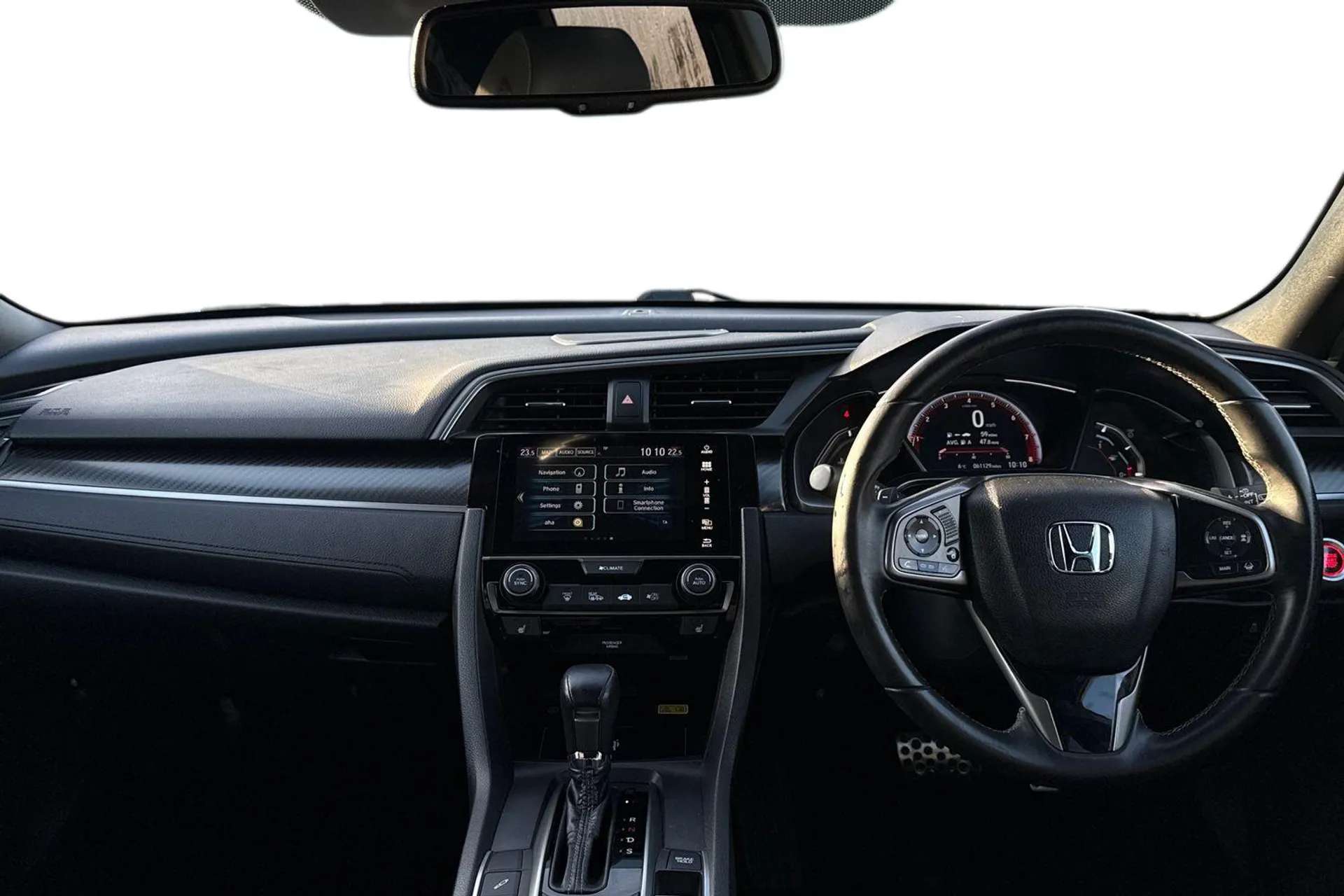 A 2019 HONDA CIVIC 1.5 VTEC Turbo Sport Plus 5dr CVT [ Bluetooth hands free telephone connection , Smartphone wireless charging plate , Front and rear parking sensors , A 2019 HONDA CIVIC 1.5 VTEC Turbo Sport Plus 5dr CVT [ Bluetooth hands free telephone connection , Smartphone wireless charging plate , Front and rear parking sensors ,