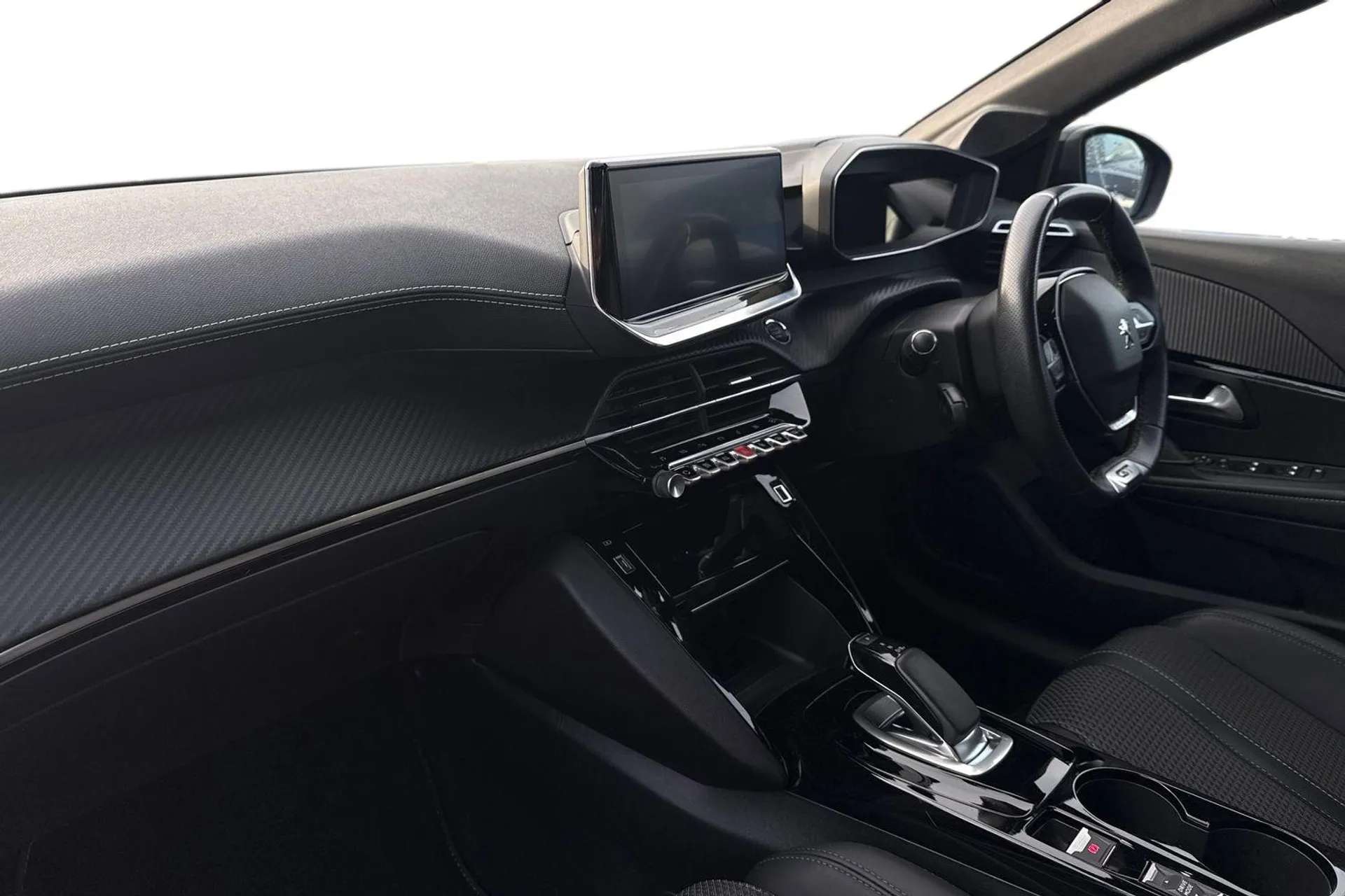 A 2021 PEUGEOT 208 100kW GT 50kWh 5dr Auto [ Bluetooth telephone facility , Smart phone docking station , Visio park assist 180 with colour reversing camera + front and A 2021 PEUGEOT 208 100kW GT 50kWh 5dr Auto [ Bluetooth telephone facility , Smart phone docking station , Visio park assist 180 with colour reversing camera + front and