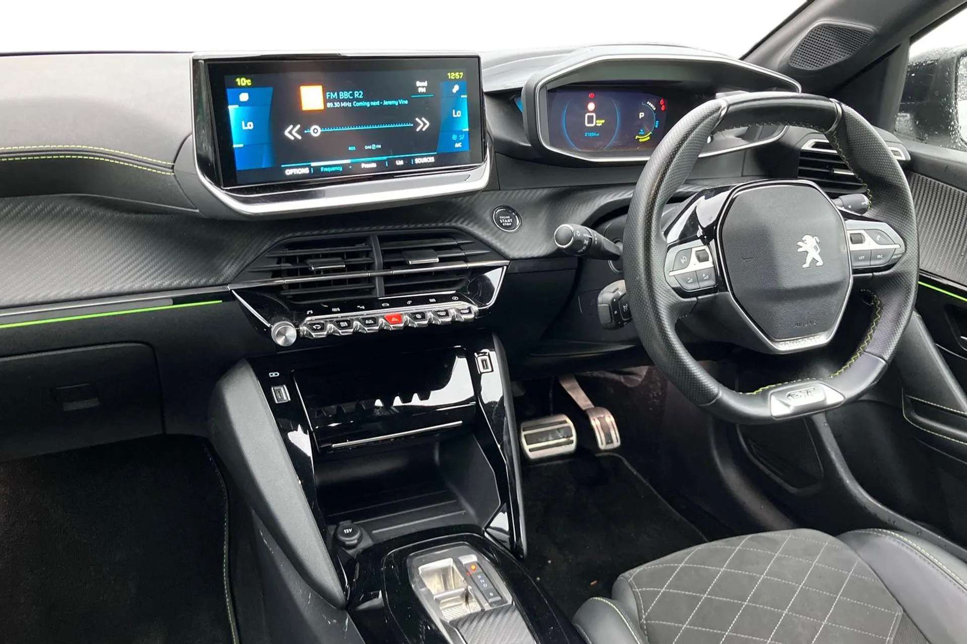 A 2022 PEUGEOT 208 100kW GT Premium 50kWh 5dr Auto [ Visio park assist 180 with colour reversing camera + front and rear parking sensor , Bluetooth telephone facility , A 2022 PEUGEOT 208 100kW GT Premium 50kWh 5dr Auto [ Visio park assist 180 with colour reversing camera + front and rear parking sensor , Bluetooth telephone facility ,