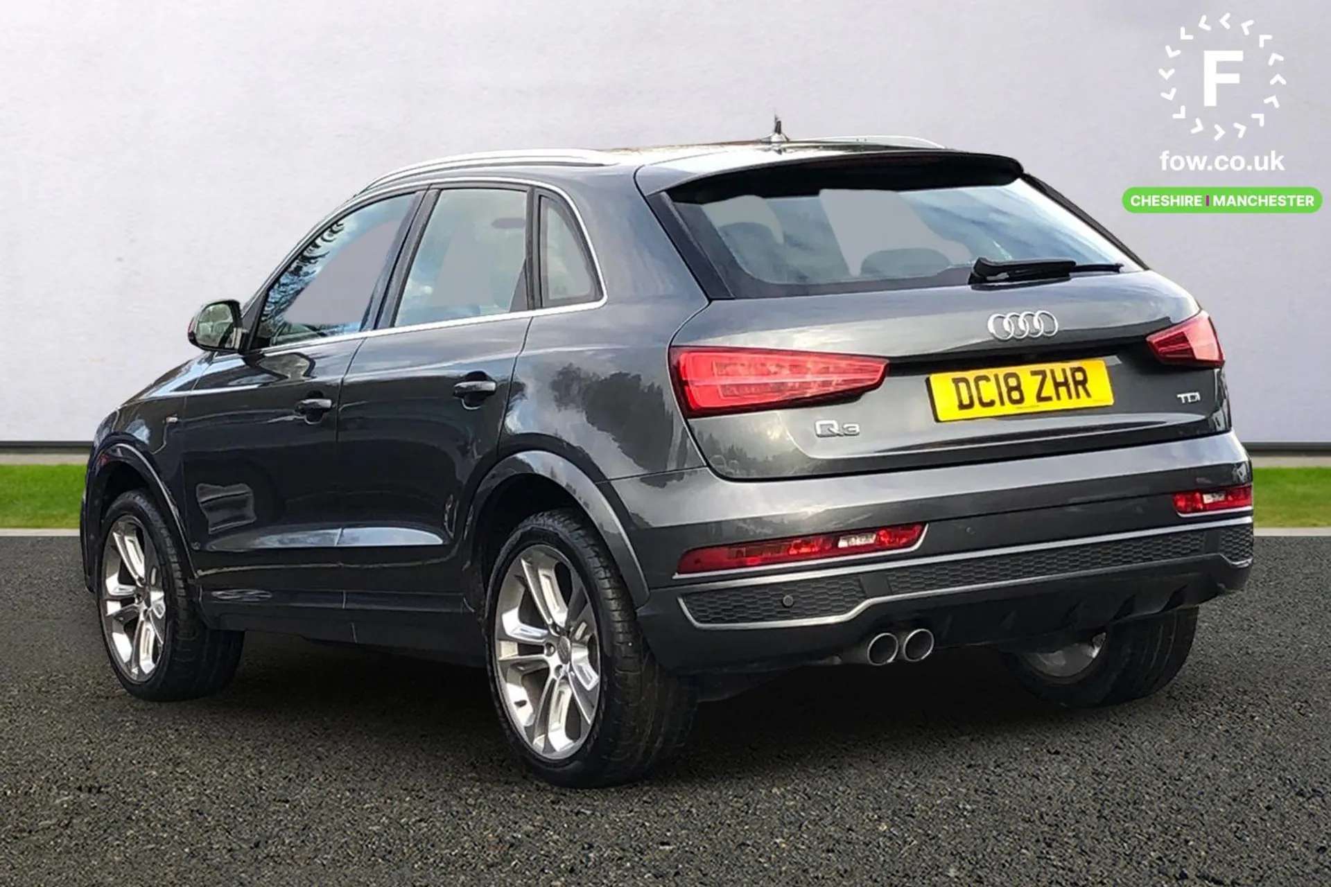 A 2018 AUDI Q3 2.0 TDI S Line Edition 5dr [ Comfort and Sound Pack , Door mirrors - auto-dimming, electrically adjustable, folding and heated door mirrors , 19" x 8. A 2018 AUDI Q3 2.0 TDI S Line Edition 5dr [ Comfort and Sound Pack , Door mirrors - auto-dimming, electrically adjustable, folding and heated door mirrors , 19" x 8.