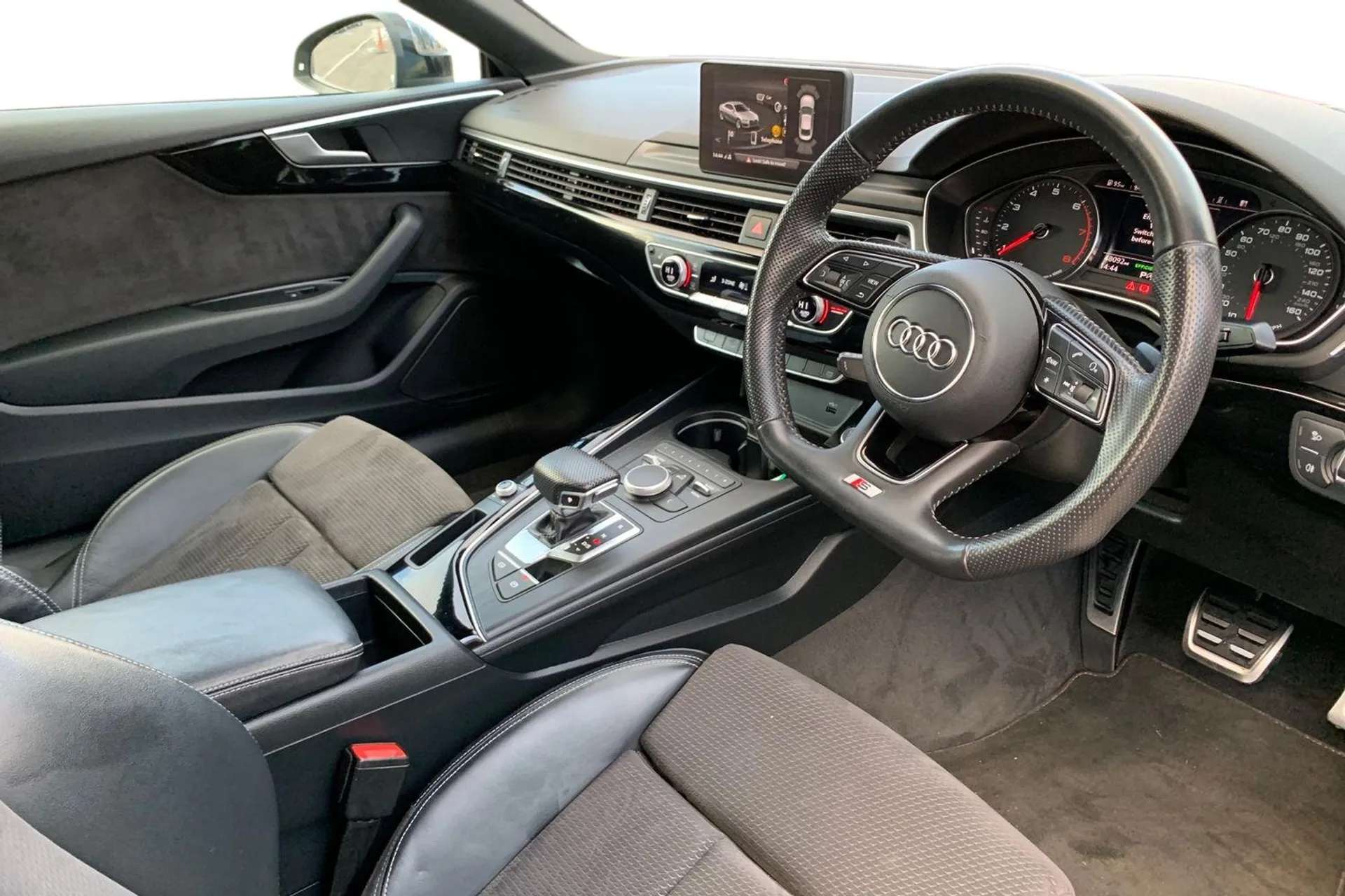 A 2019 AUDI A5 40 TFSI Black Edition 2dr S Tronic [ Audi parking system plus with front and rear sensors , Automatic start-stop system with coasting functionality an A 2019 AUDI A5 40 TFSI Black Edition 2dr S Tronic [ Audi parking system plus with front and rear sensors , Automatic start-stop system with coasting functionality an
