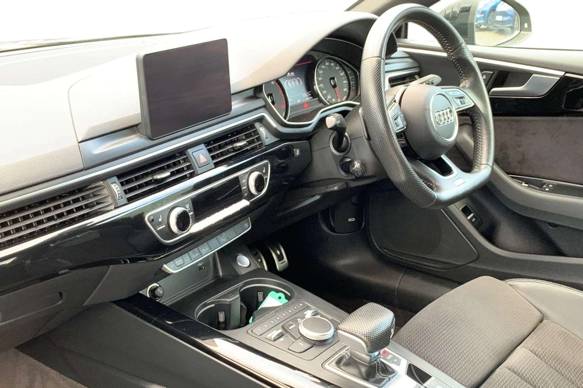 A 2019 AUDI A5 40 TFSI Black Edition 2dr S Tronic [ Audi parking system plus with front and rear sensors , Automatic start-stop system with coasting functionality an A 2019 AUDI A5 40 TFSI Black Edition 2dr S Tronic [ Audi parking system plus with front and rear sensors , Automatic start-stop system with coasting functionality an