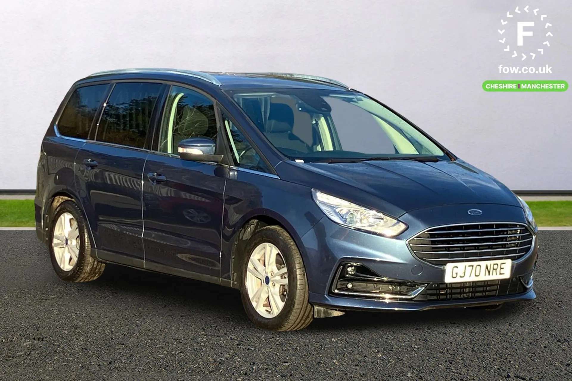 A 2020 FORD GALAXY 2.0 EcoBlue 150 Titanium 5dr [ Front and rear parking sensors , Rear privacy glass - dark glass to rear windows , 'Quickclear' heated windscreen/heate A 2020 FORD GALAXY 2.0 EcoBlue 150 Titanium 5dr [ Front and rear parking sensors , Rear privacy glass - dark glass to rear windows , 'Quickclear' heated windscreen/heate
