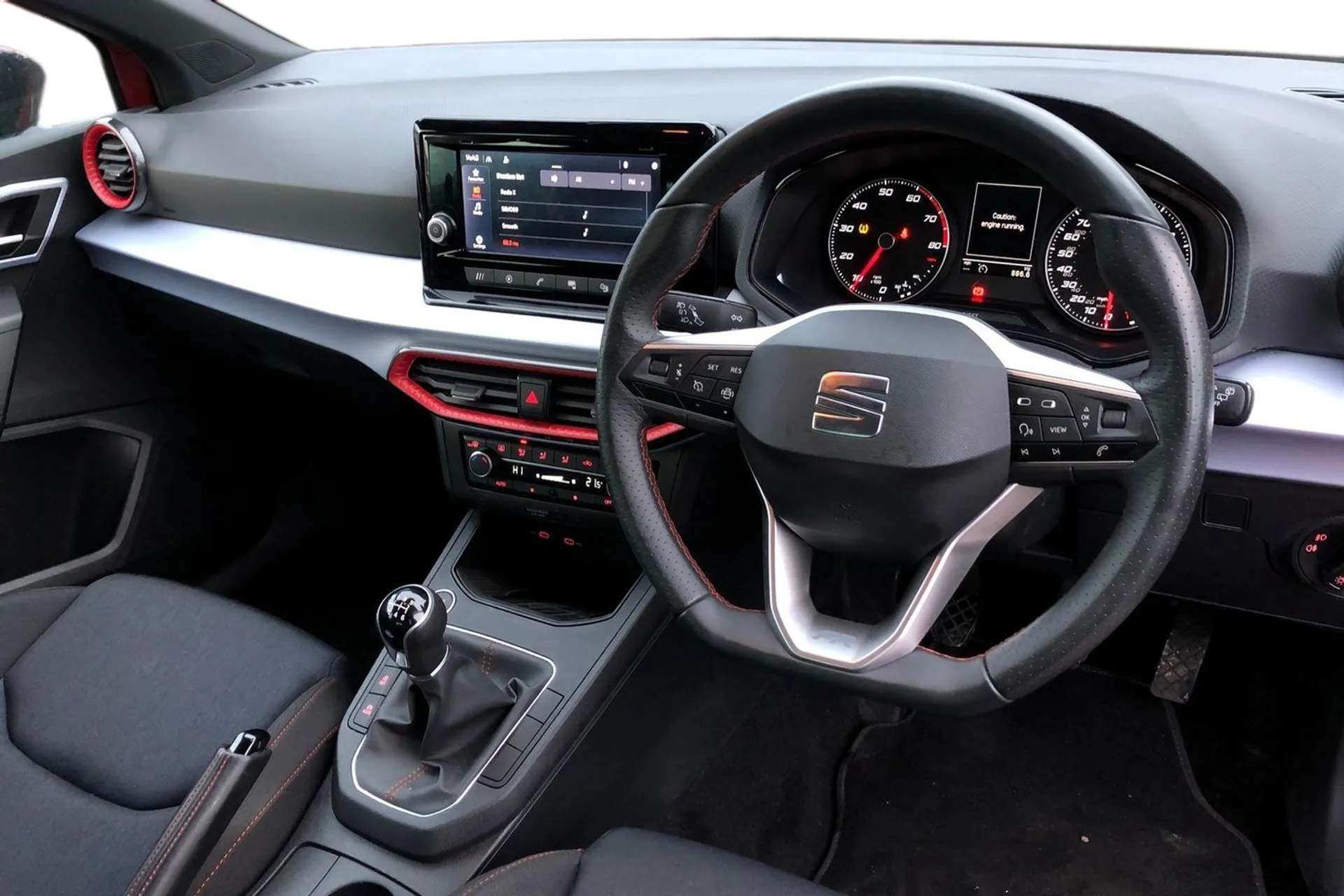 A 2022 SEAT IBIZA 1.0 TSI 110 FR Edition 5dr [ Wireless phone charger , Bluetooth audio streaming with handsfree system , Rear parking sensor , 18" Performance machined A 2022 SEAT IBIZA 1.0 TSI 110 FR Edition 5dr [ Wireless phone charger , Bluetooth audio streaming with handsfree system , Rear parking sensor , 18" Performance machined