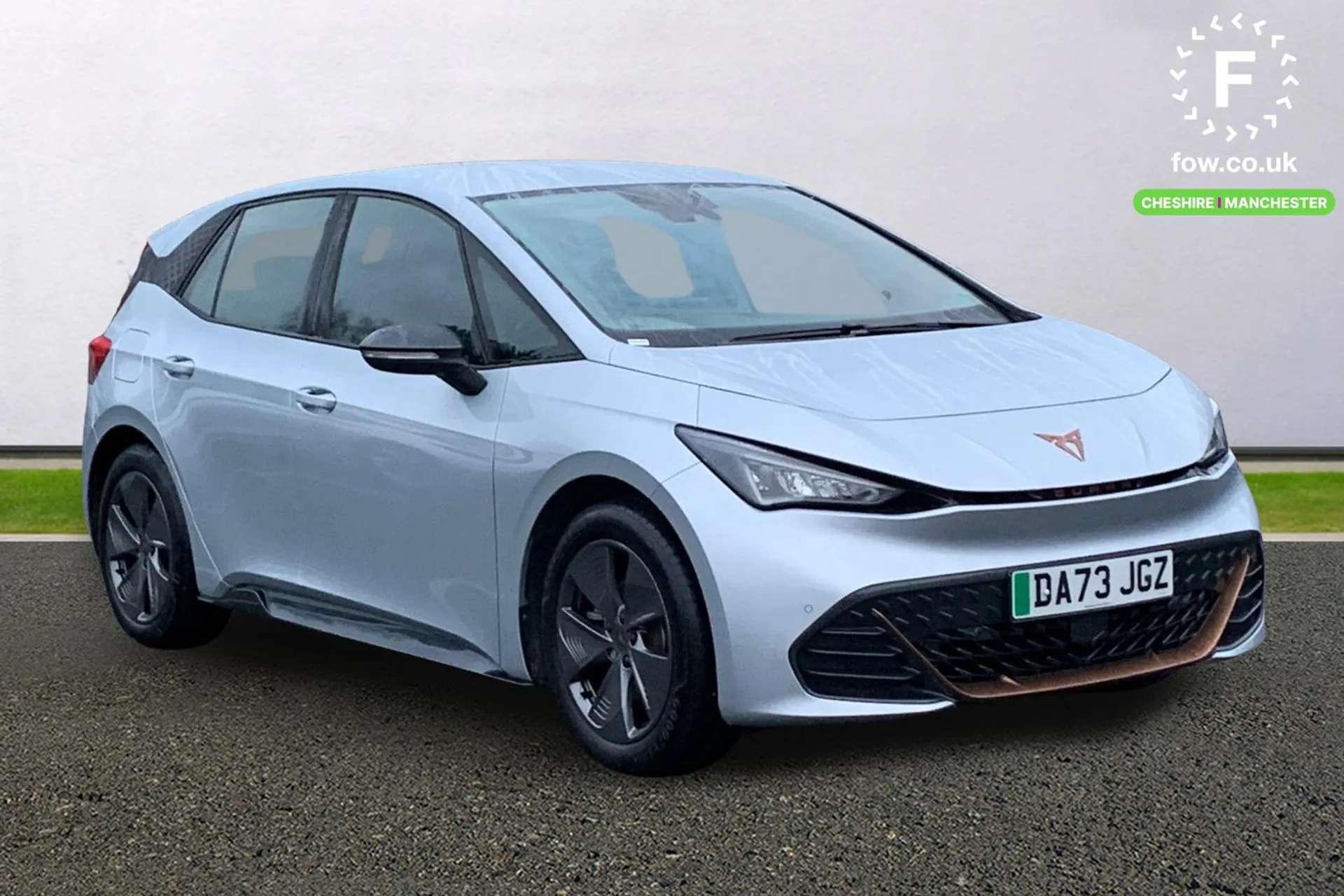 A 2023 CUPRA BORN 150kW V1 58kWh 5dr Auto [ Multi-colour ambient interior lighting , 18" Cyclone alloy wheels , Wireless full link smartphone integration , Heated leath A 2023 CUPRA BORN 150kW V1 58kWh 5dr Auto [ Multi-colour ambient interior lighting , 18" Cyclone alloy wheels , Wireless full link smartphone integration , Heated leath
