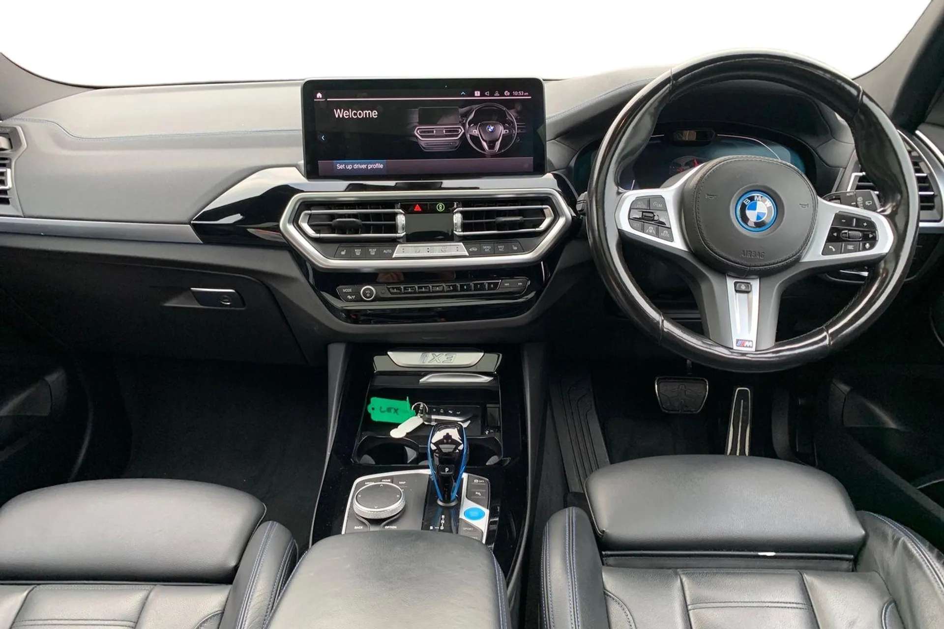 A 2022 BMW IX3 210kW M Sport 80kWh 5dr Auto [ Parking assistant , Reversing camera , 19" Aerodynamic alloy wheels in bicolour style 842 , Driving assistant professio A 2022 BMW IX3 210kW M Sport 80kWh 5dr Auto [ Parking assistant , Reversing camera , 19" Aerodynamic alloy wheels in bicolour style 842 , Driving assistant professio