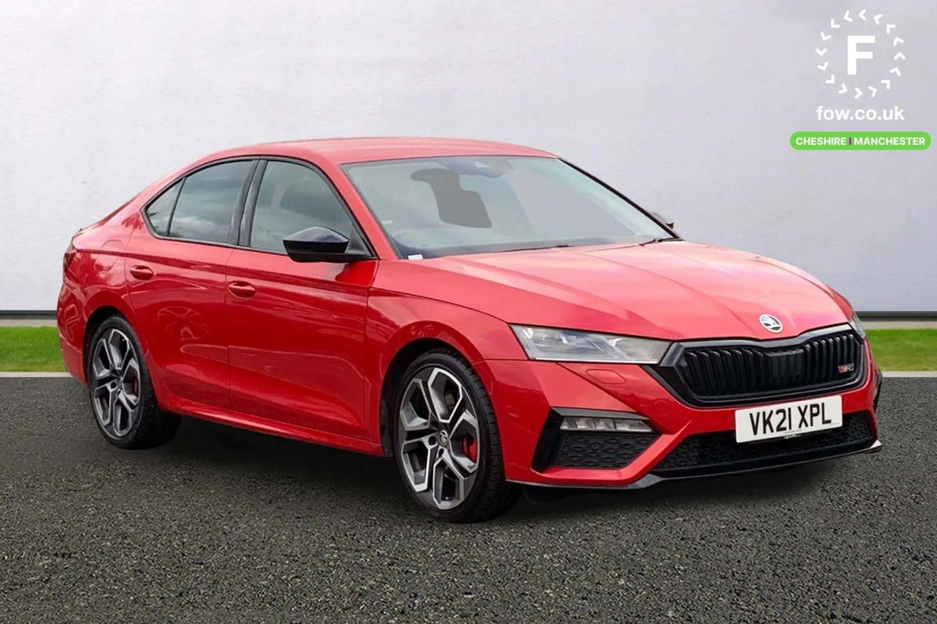 A 2021 SKODA OCTAVIA 2.0 TSI vRS 5dr DSG [ 19" Altair anthracite alloy wheels , Virtual Cockpit - 10.25" digital display , Bluetooth system , Heated front seats , LED inte A 2021 SKODA OCTAVIA 2.0 TSI vRS 5dr DSG [ 19" Altair anthracite alloy wheels , Virtual Cockpit - 10.25" digital display , Bluetooth system , Heated front seats , LED inte