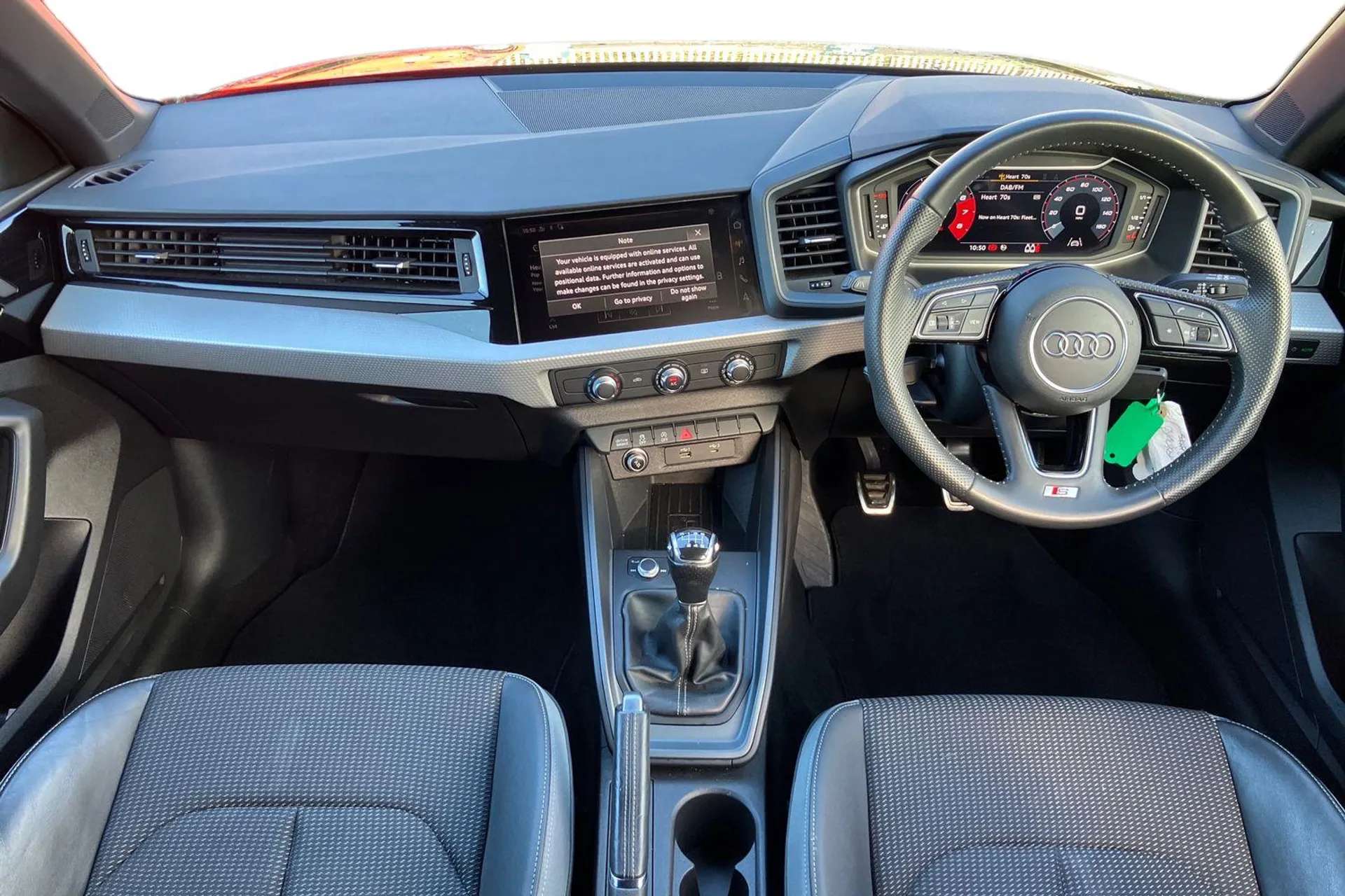 A 2020 AUDI A1 30 TFSI S Line 5dr [Lane departure warning system, Automatic start/stop system, LED headlights with LED rear lights + dynamic rear indicators, Sports A 2020 AUDI A1 30 TFSI S Line 5dr [Lane departure warning system, Automatic start/stop system, LED headlights with LED rear lights + dynamic rear indicators, Sports