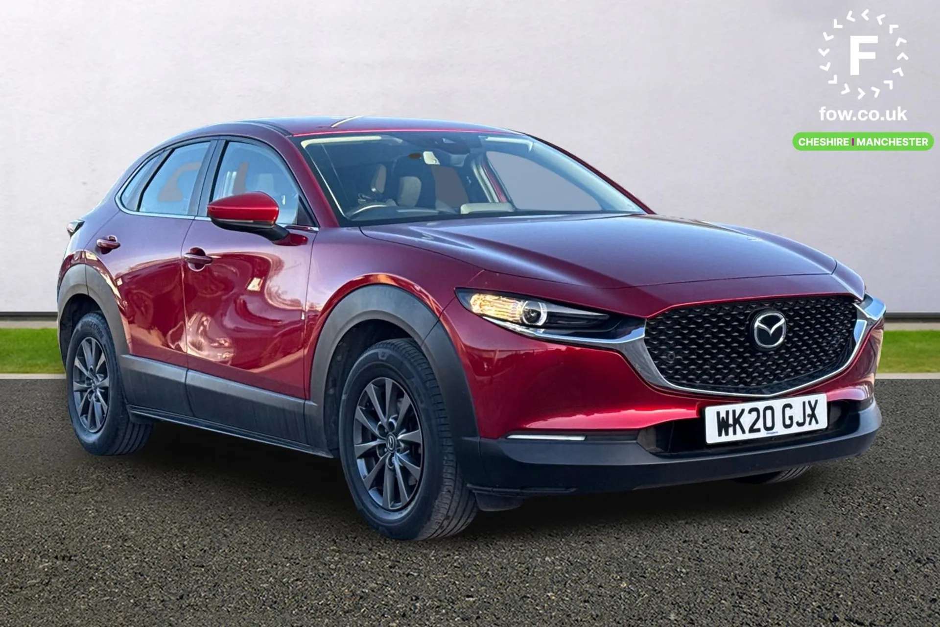A 2020 MAZDA CX-30 2.0 Skyactiv-G MHEV SE-L Lux 5dr Auto [7" TFT Colour driver instrument panel display, Lane keep assist system (LAS) with Lane departure warning, Power A 2020 MAZDA CX-30 2.0 Skyactiv-G MHEV SE-L Lux 5dr Auto [7" TFT Colour driver instrument panel display, Lane keep assist system (LAS) with Lane departure warning, Power