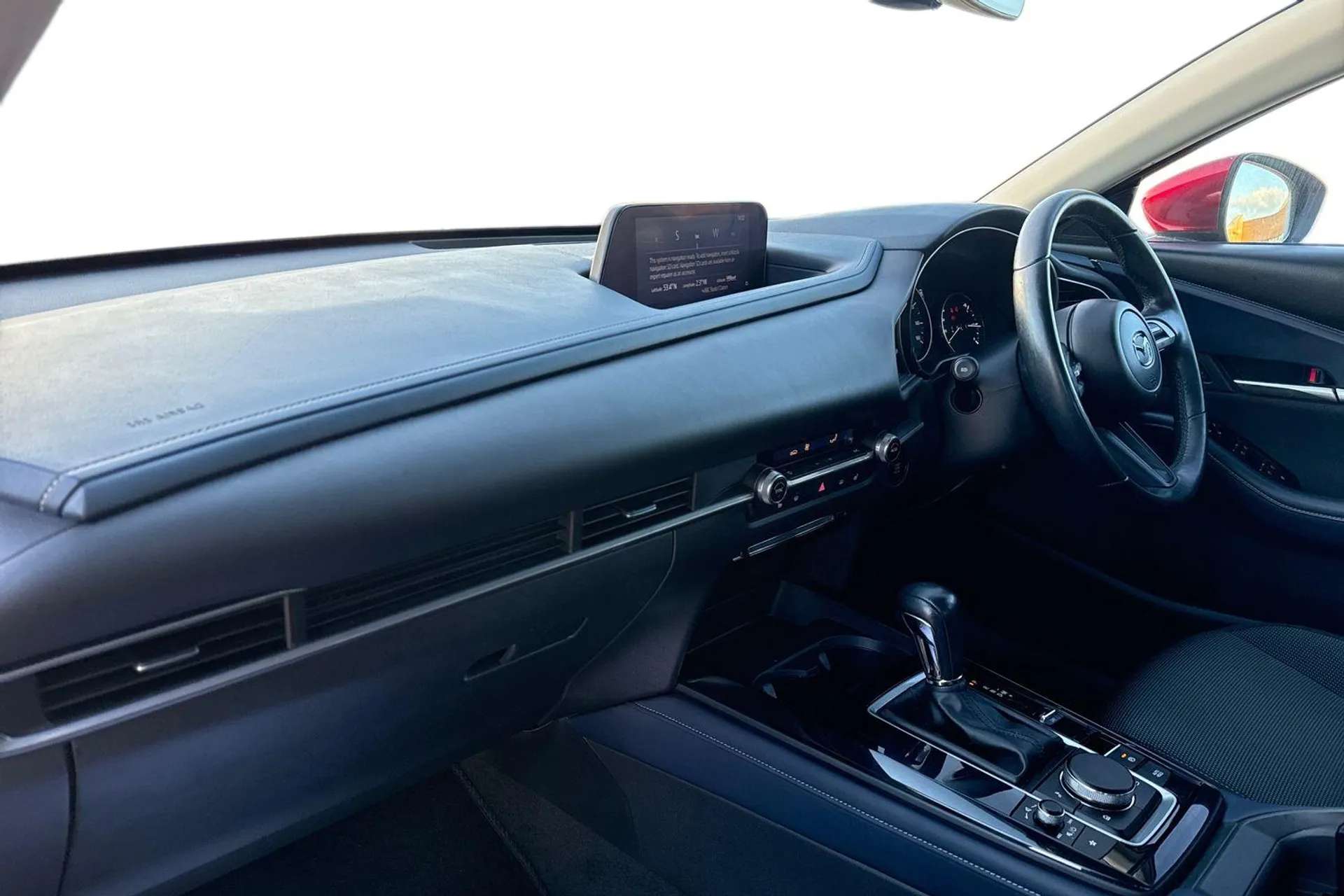 A 2020 MAZDA CX-30 2.0 Skyactiv-G MHEV SE-L Lux 5dr Auto [7" TFT Colour driver instrument panel display, Lane keep assist system (LAS) with Lane departure warning, Power A 2020 MAZDA CX-30 2.0 Skyactiv-G MHEV SE-L Lux 5dr Auto [7" TFT Colour driver instrument panel display, Lane keep assist system (LAS) with Lane departure warning, Power